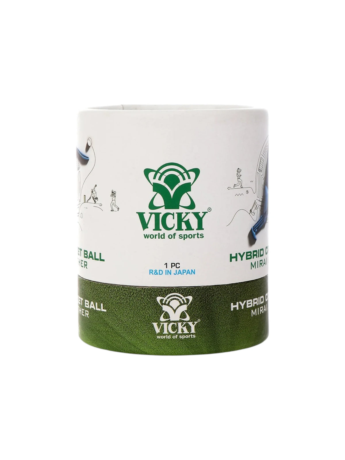VICKY Hybrid 1 Cricket Leather Ball