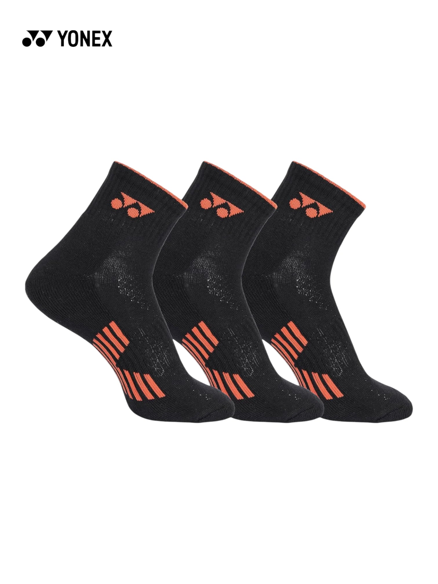 YONEX Ankle Length Sports Socks 2575T - Pack of 3