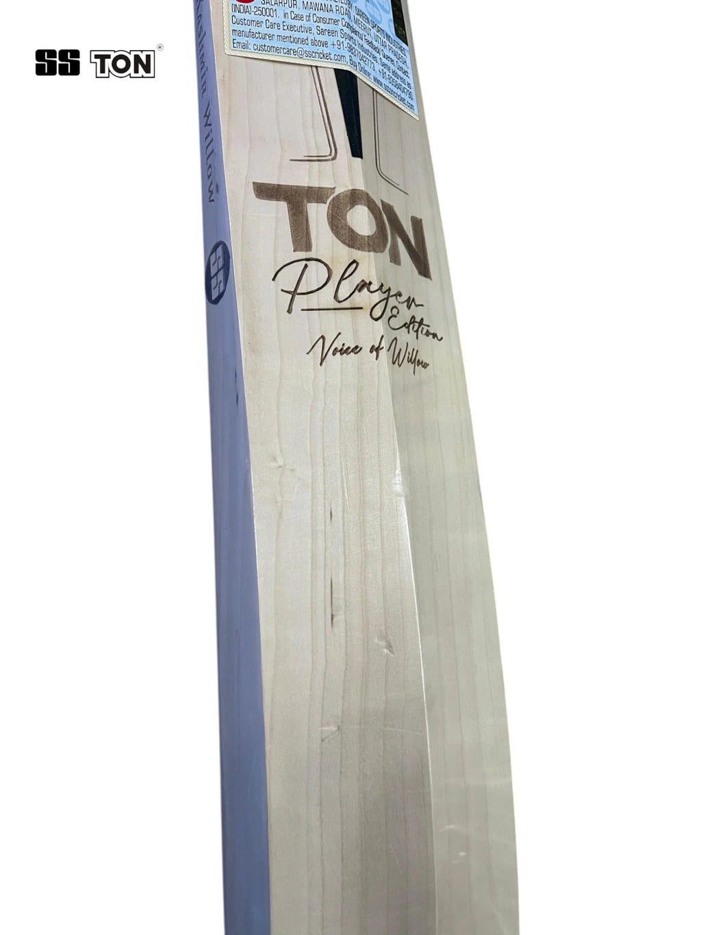 SS TON Player Edition Premium Kashmir Willow Cricket Bat