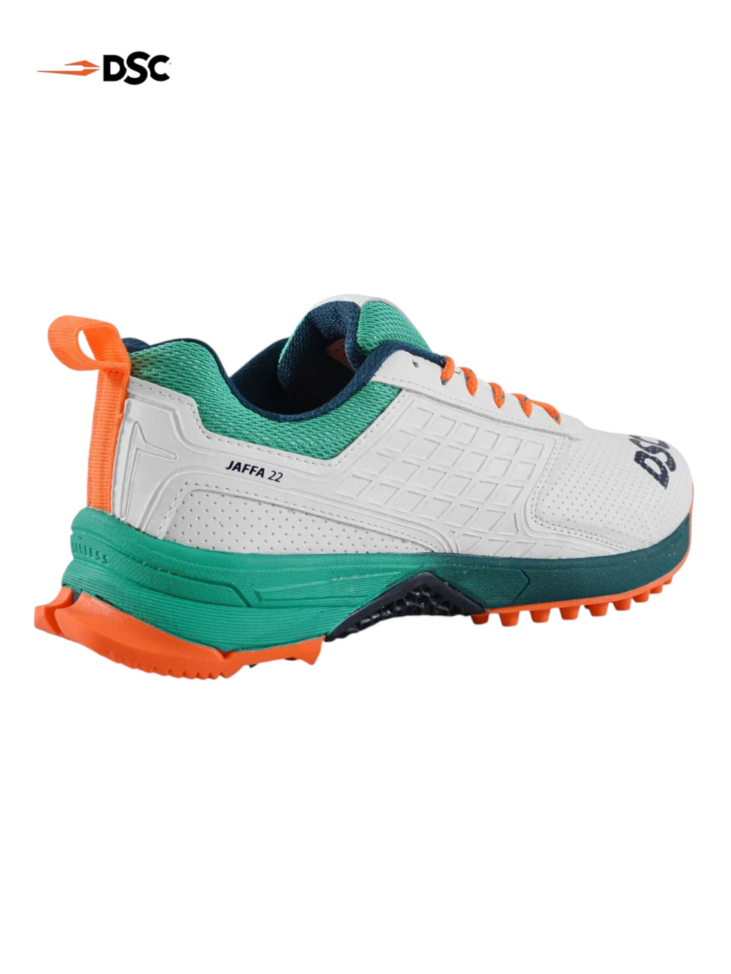 DSC jaffa 22 Cricket Shoes - White/Sea Green