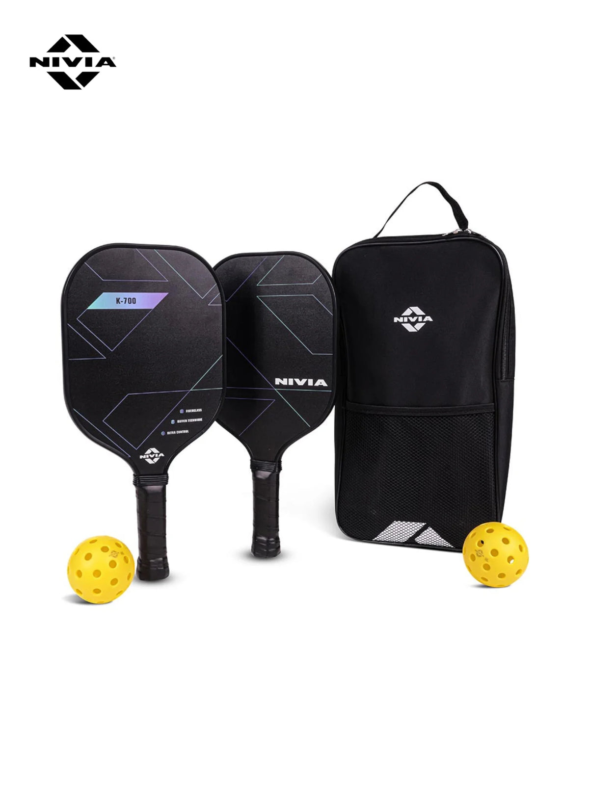NIVIA K-700 Duo Pickleball Set