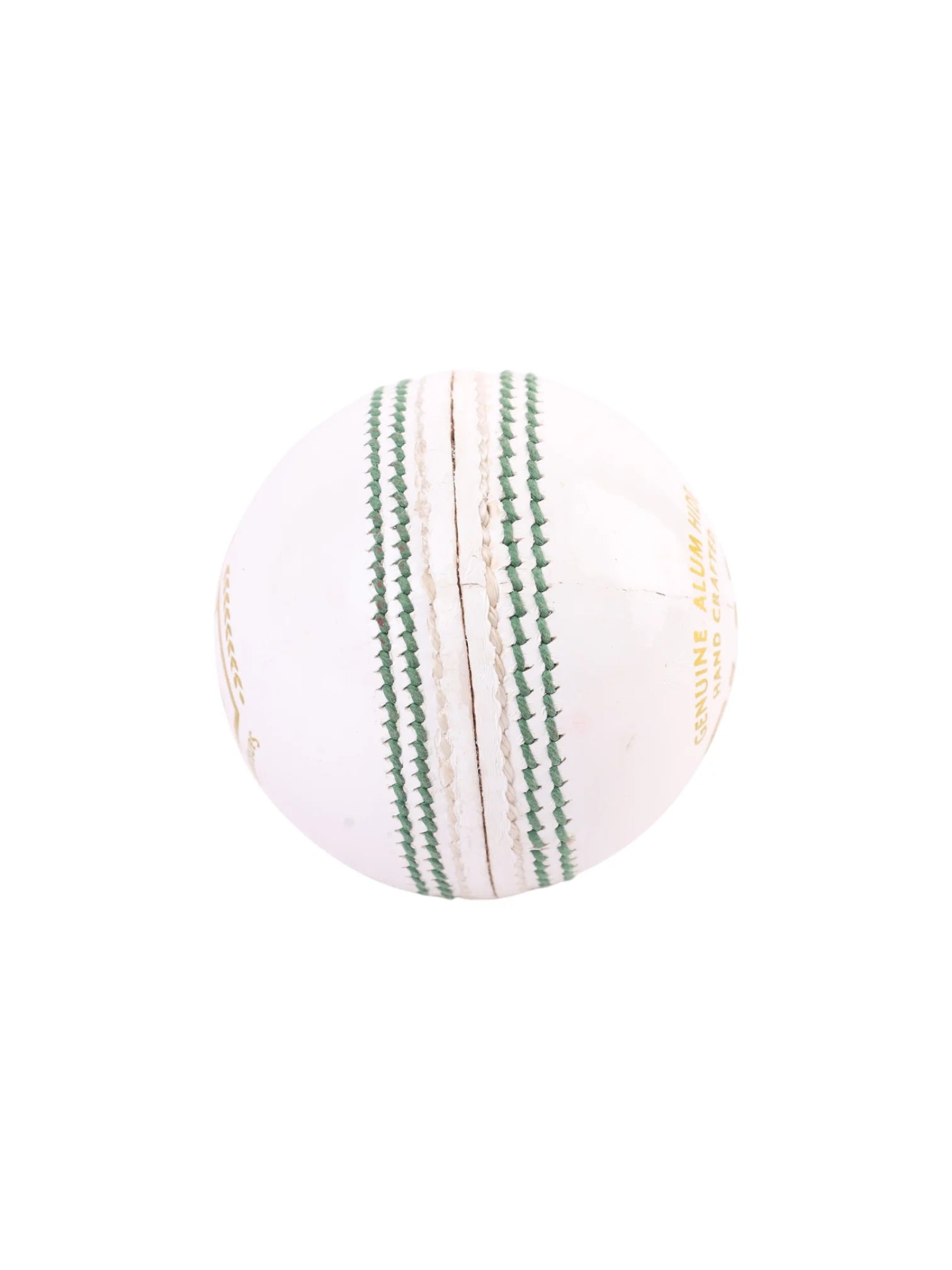 SG Club White Leather Cricket Ball