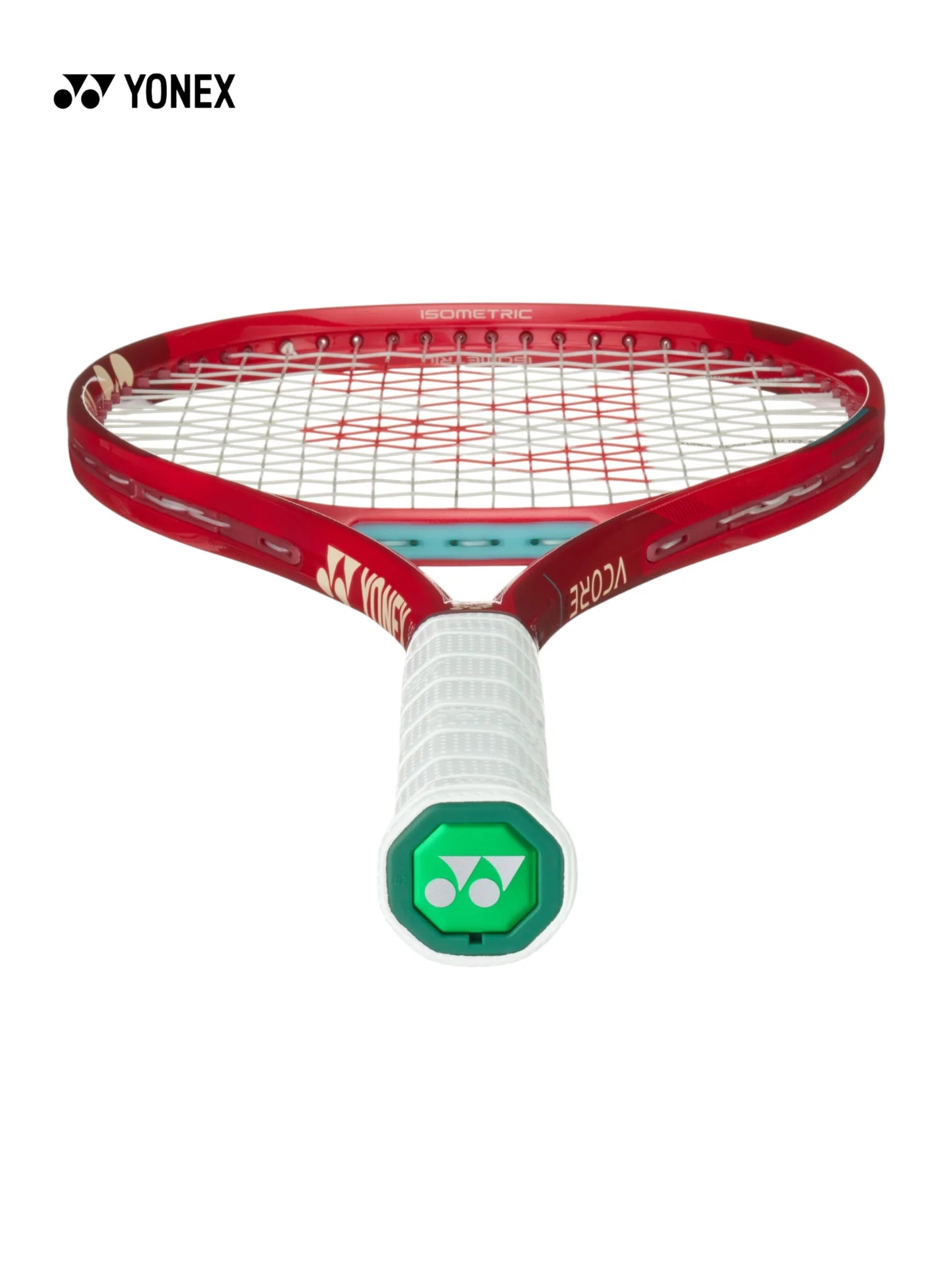 YONEX VCORE 98 Ruby Red Tennis Racquet (305g, 8th Gen)