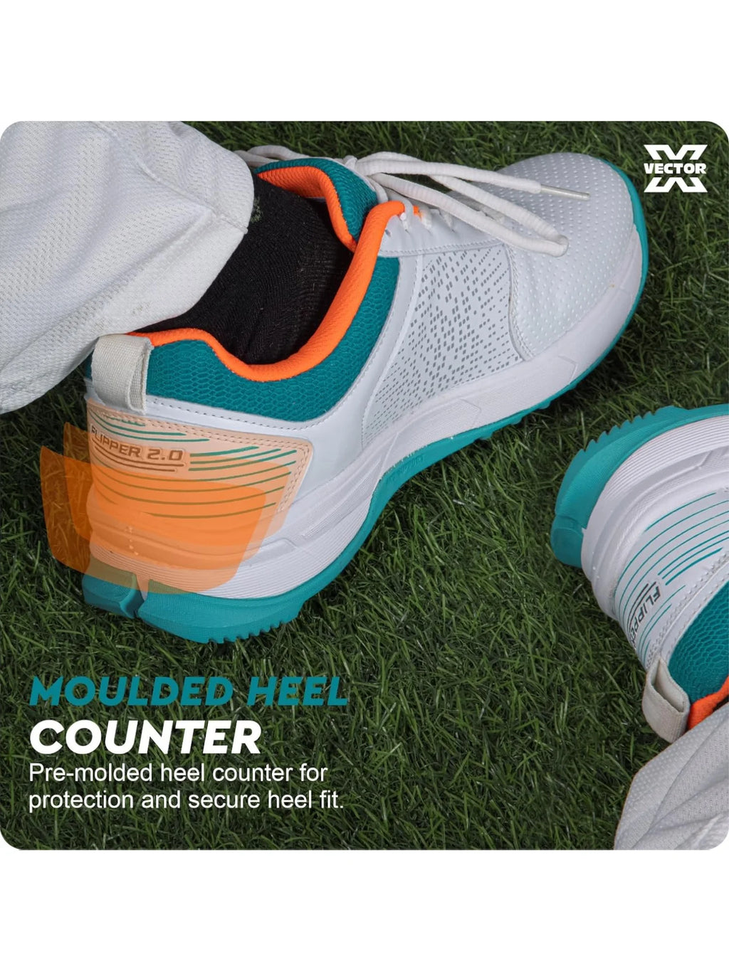 VECTOR X Flipper 2.0 Cricket Shoes