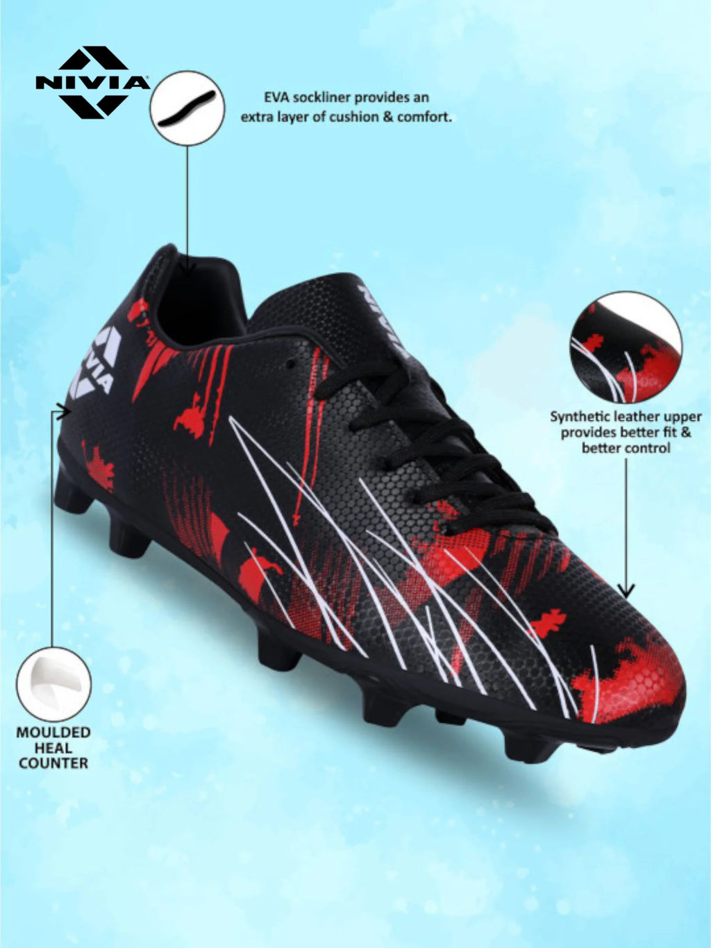 NIVIA Infra 2.0 Football Studs