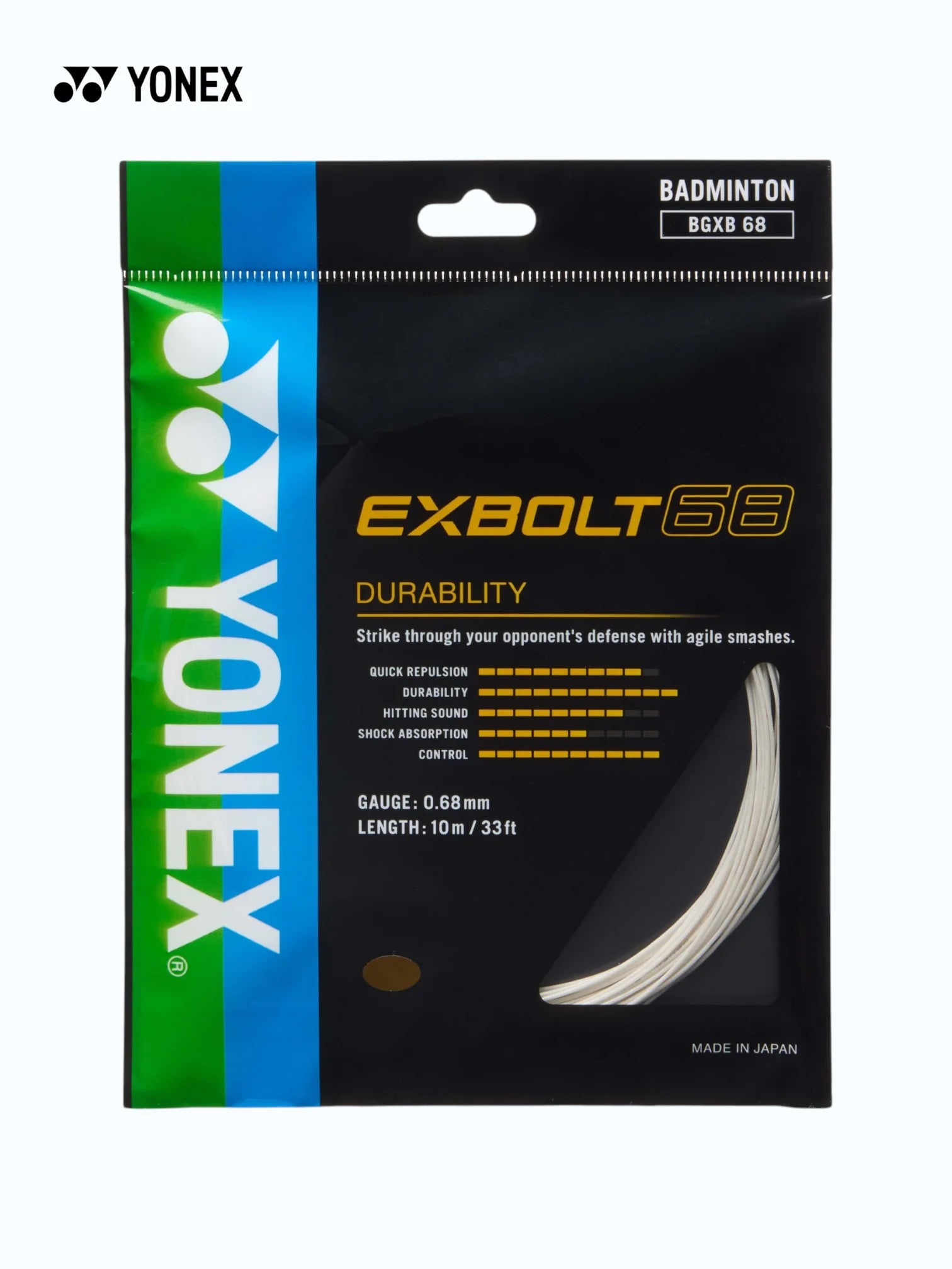YONEX Exbolt 68 Badminton String