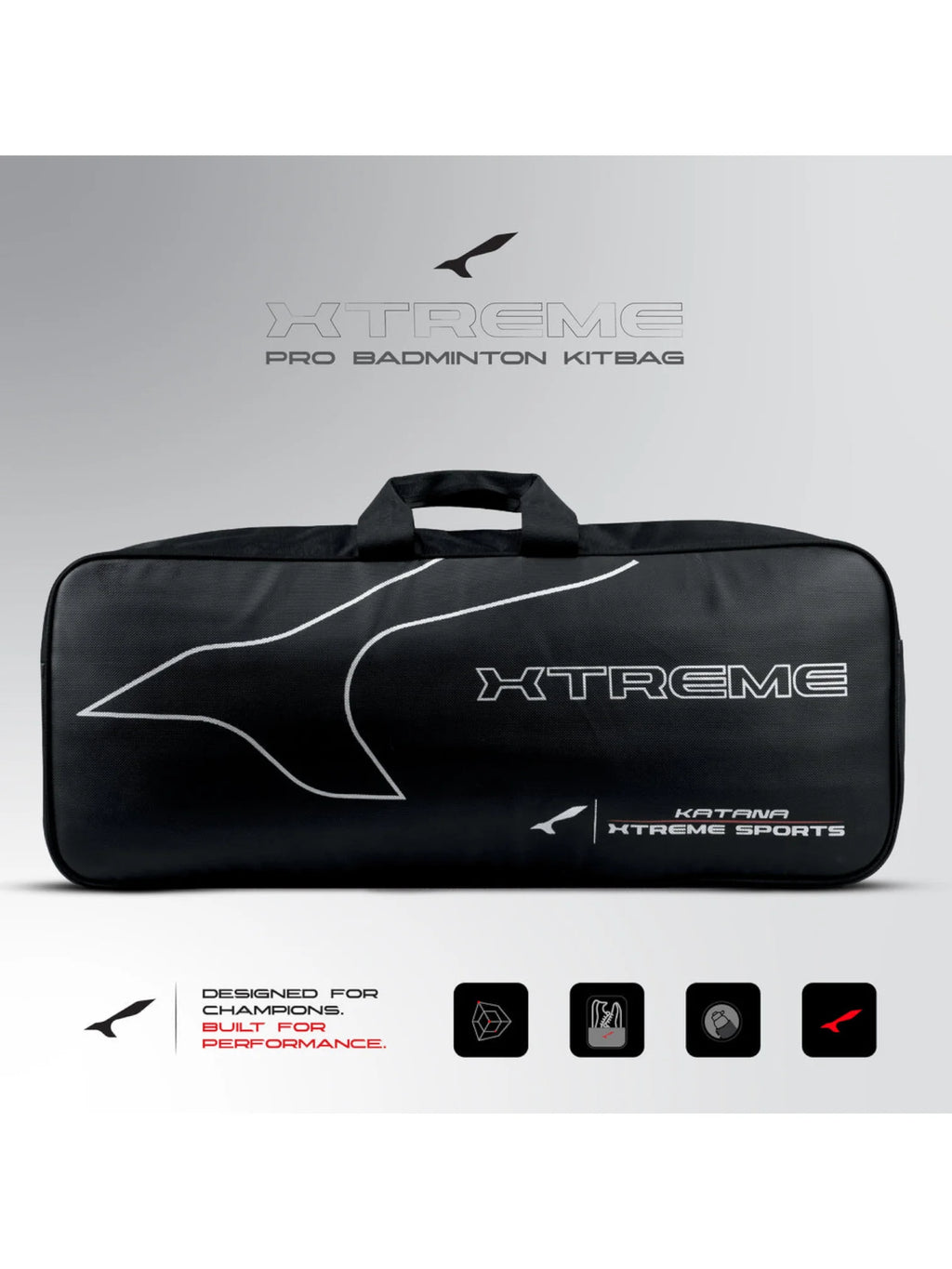 KATANA Xtreme Smart kitbag For Badminton