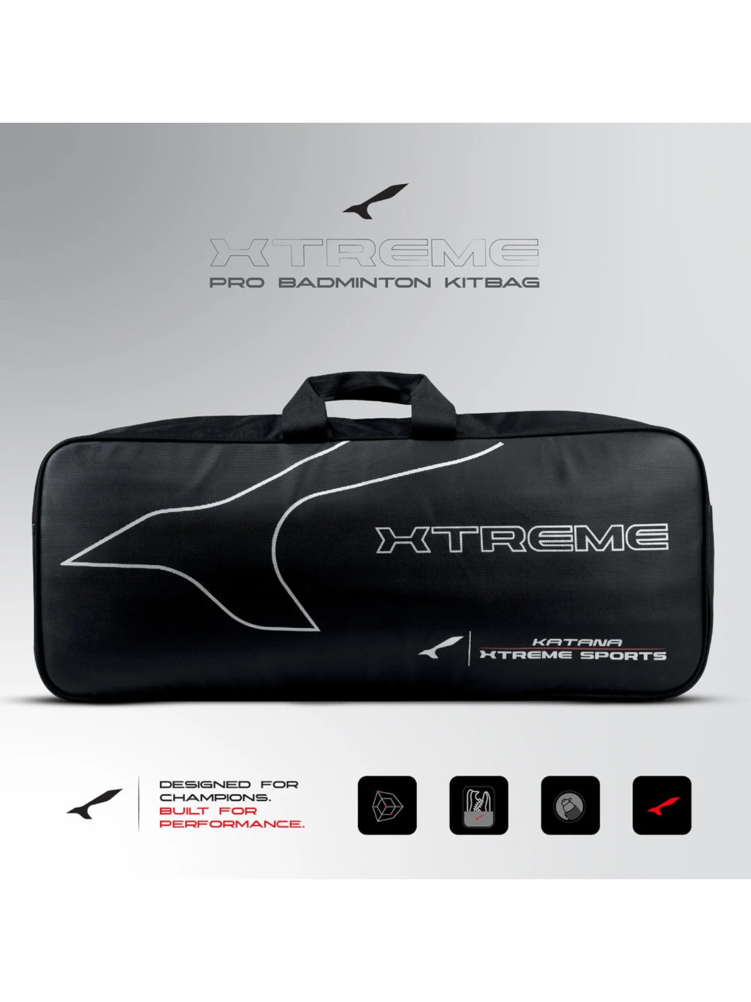 KATANA Xtreme Smart kitbag For Badminton
