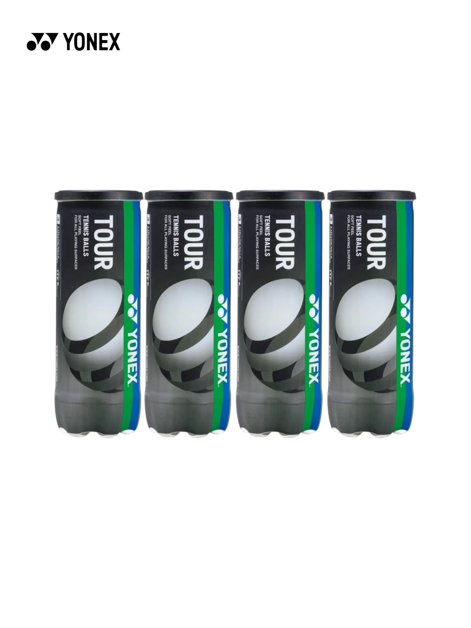 YONEX Tour Tennis Ball (3-Ball Can)