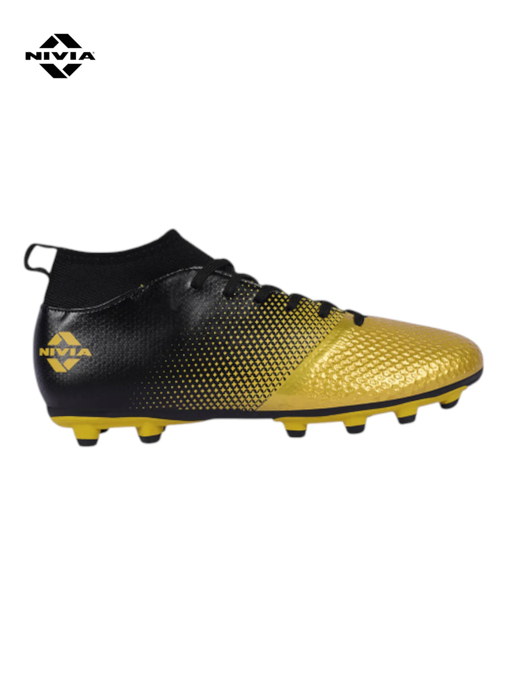 NIVIA Ashtang Gold Football Studs
