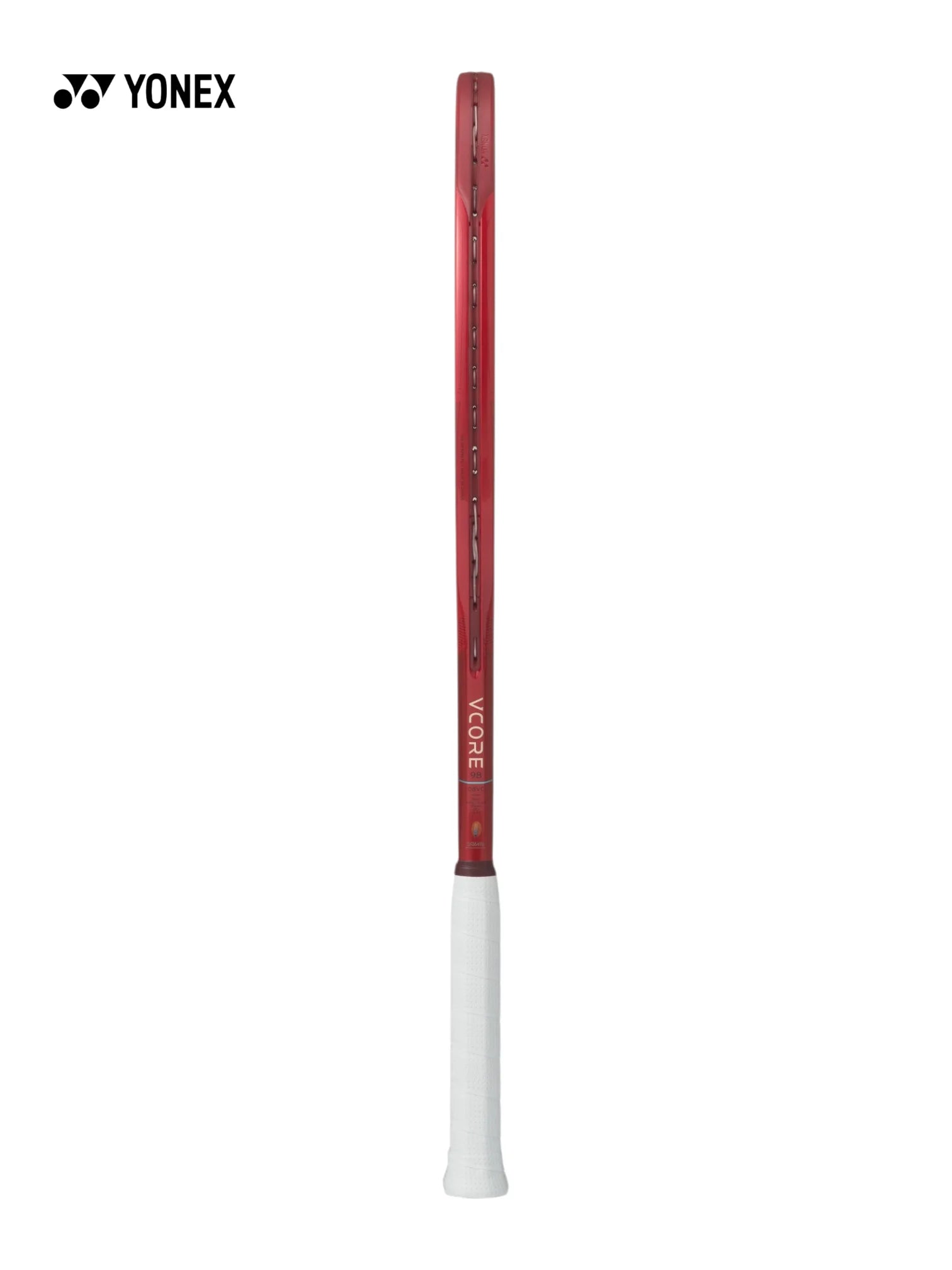 YONEX VCORE 98 Ruby Red Tennis Racquet (305g, 8th Gen)