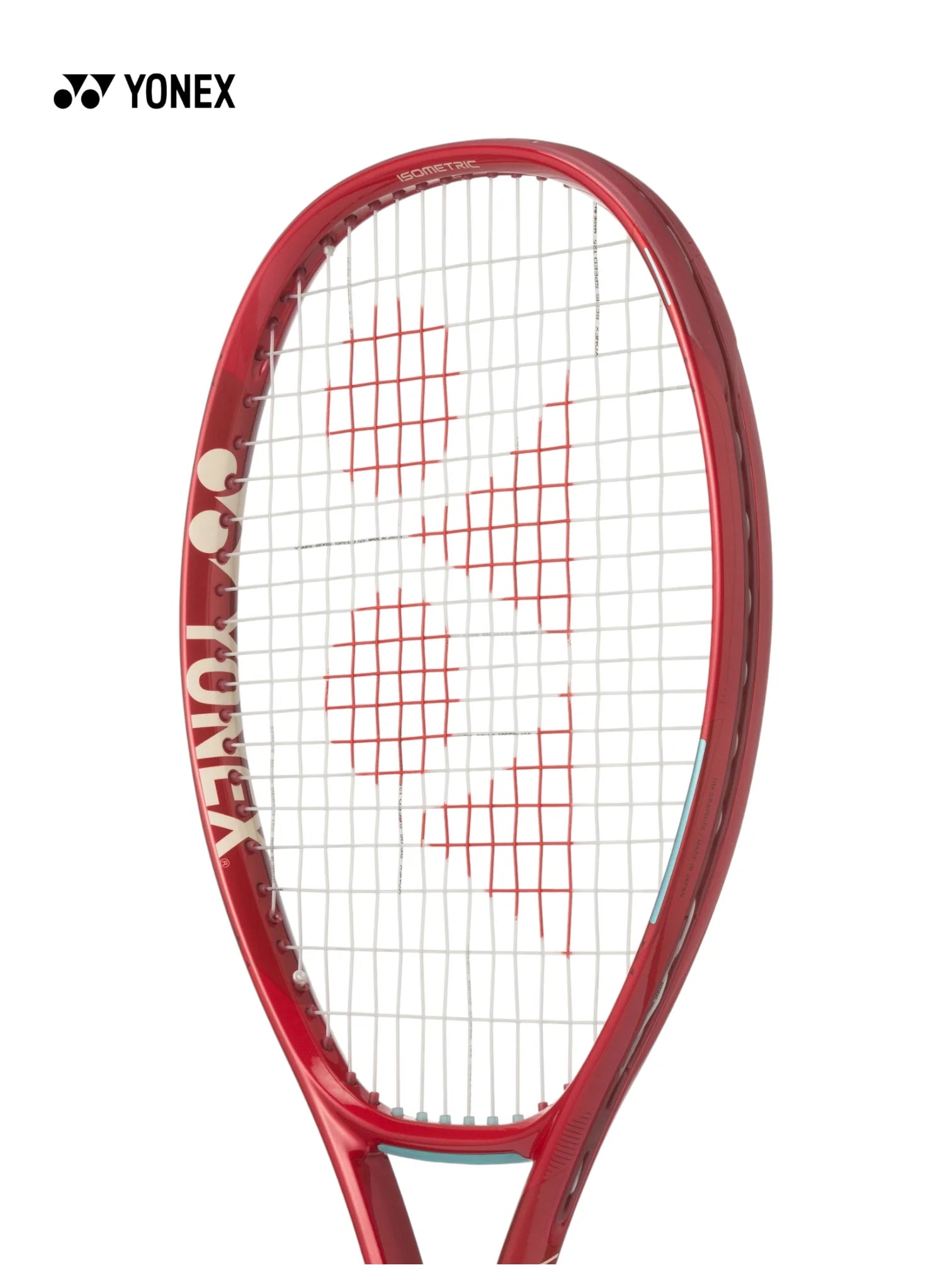 YONEX VCORE 100 Ruby Red Tennis Racquet (300g, 8th Gen)