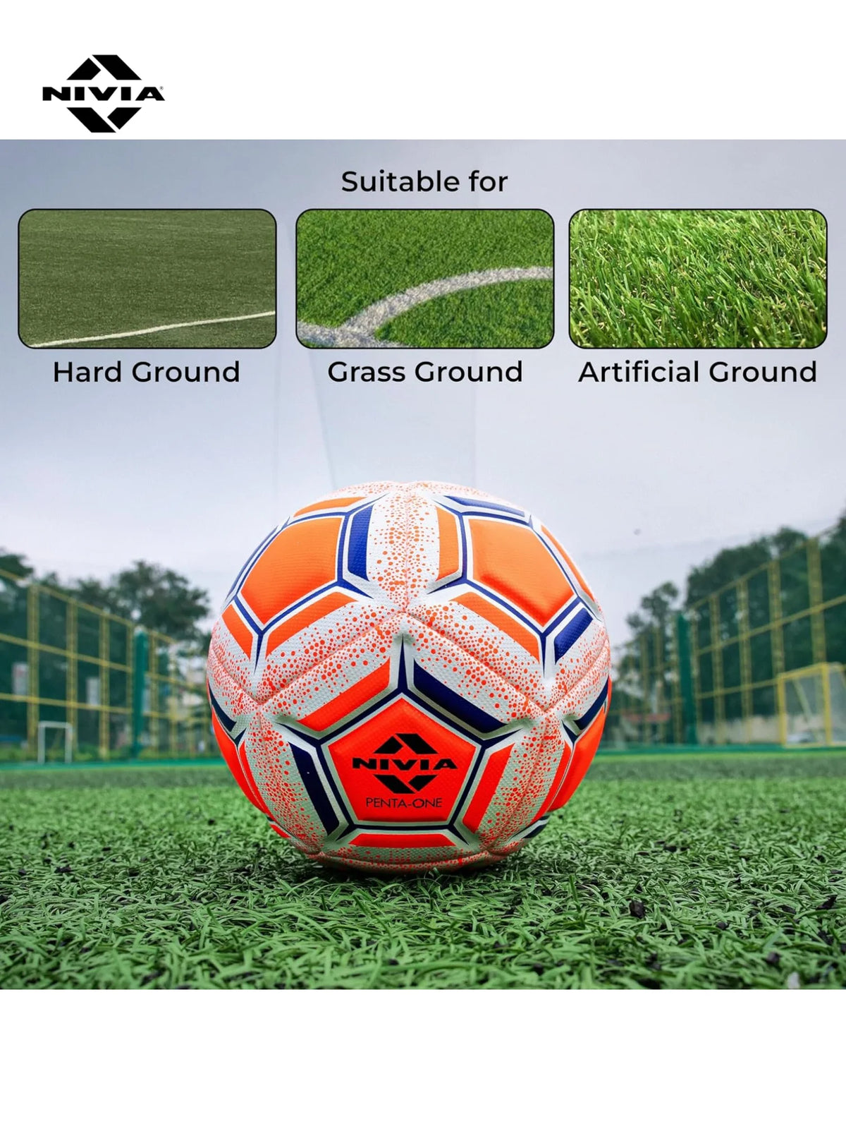 NIVIA Penta One - 12 Panel Training Football