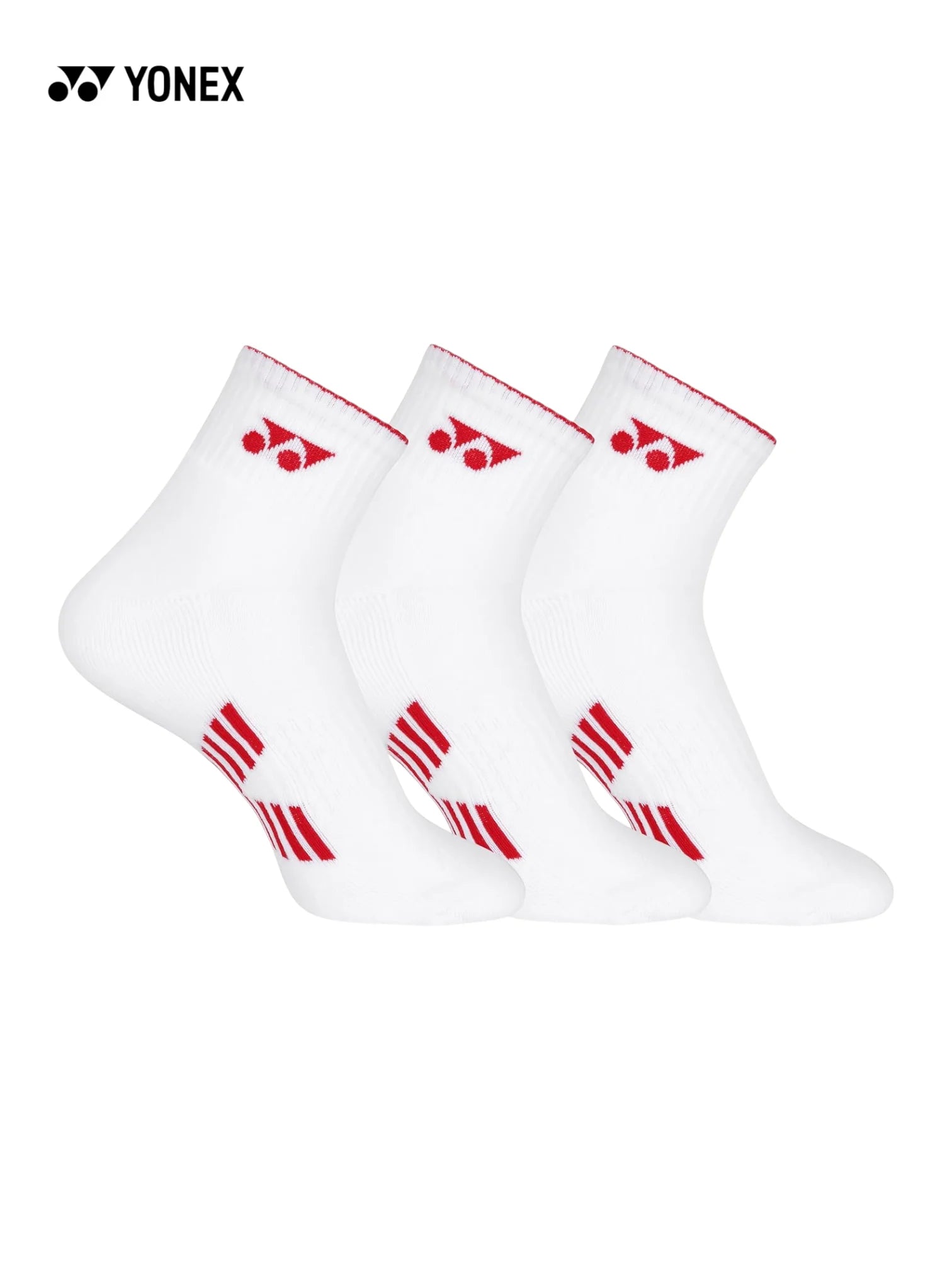 YONEX Ankle Length Sports Socks 2575T - Pack of 3