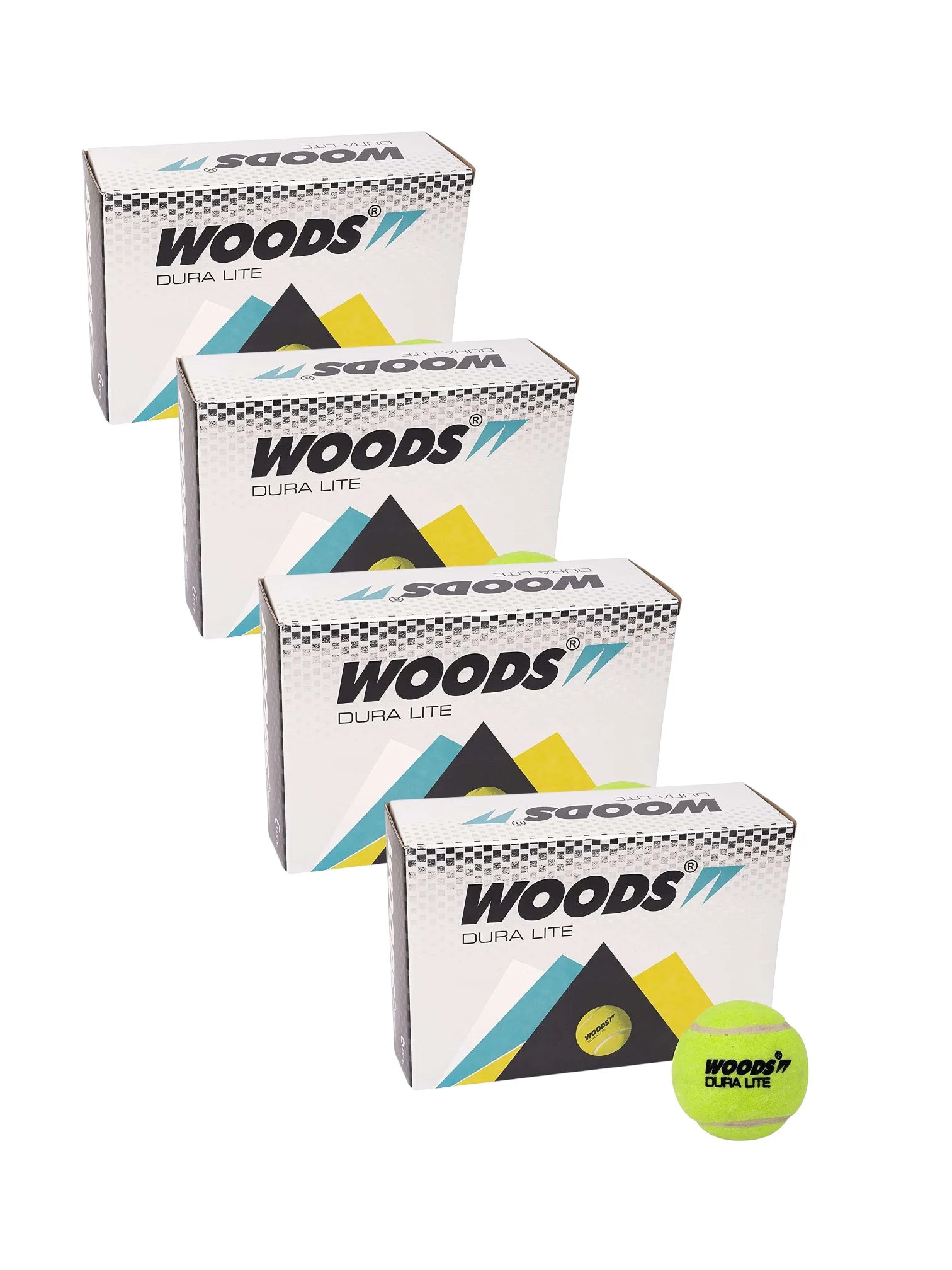WOODS DURALITE Light Weight Cricket Tennis Ball
