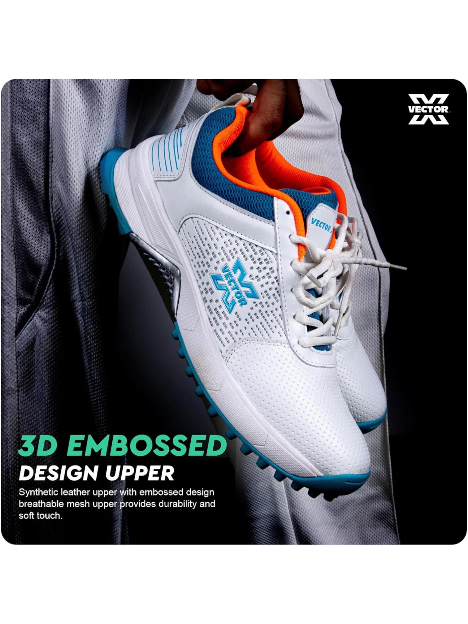 VECTOR X Flipper 2.0 Cricket Shoes