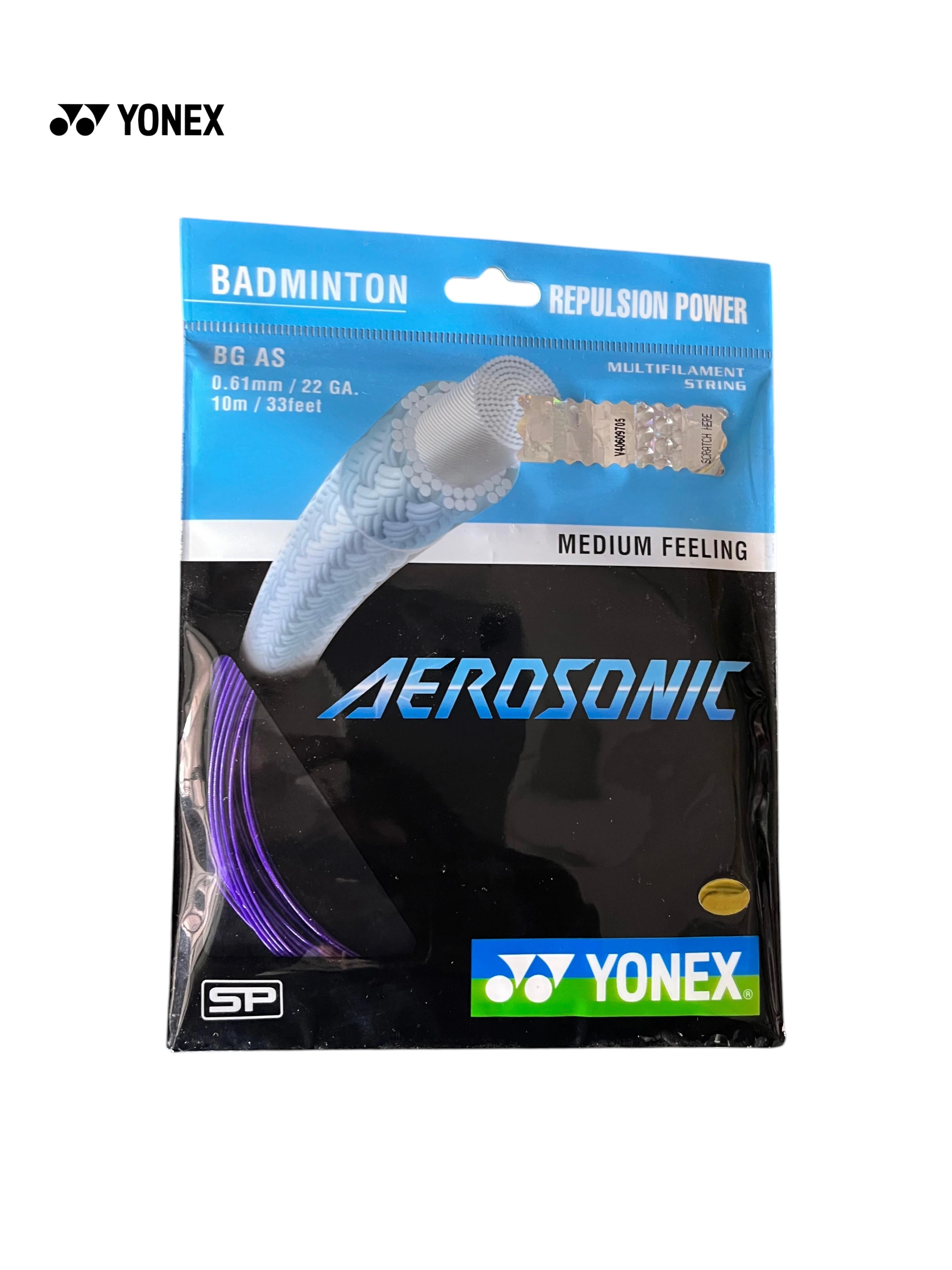 YONEX BG Aerosonic Badminton String – Sports Kingdom