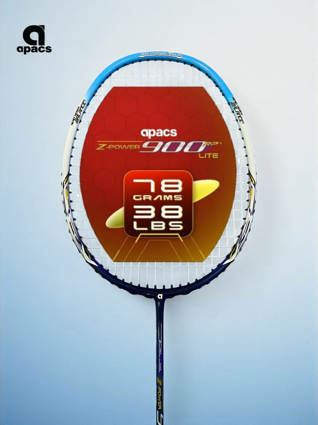 APACS Z Power 900 RP+ Lite Badminton Racquet