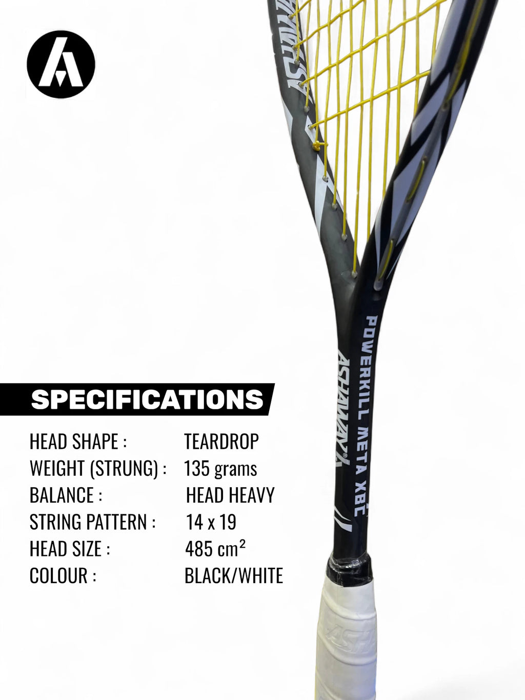 ASHAWAY Powerkill Meta XBC Squash Racket