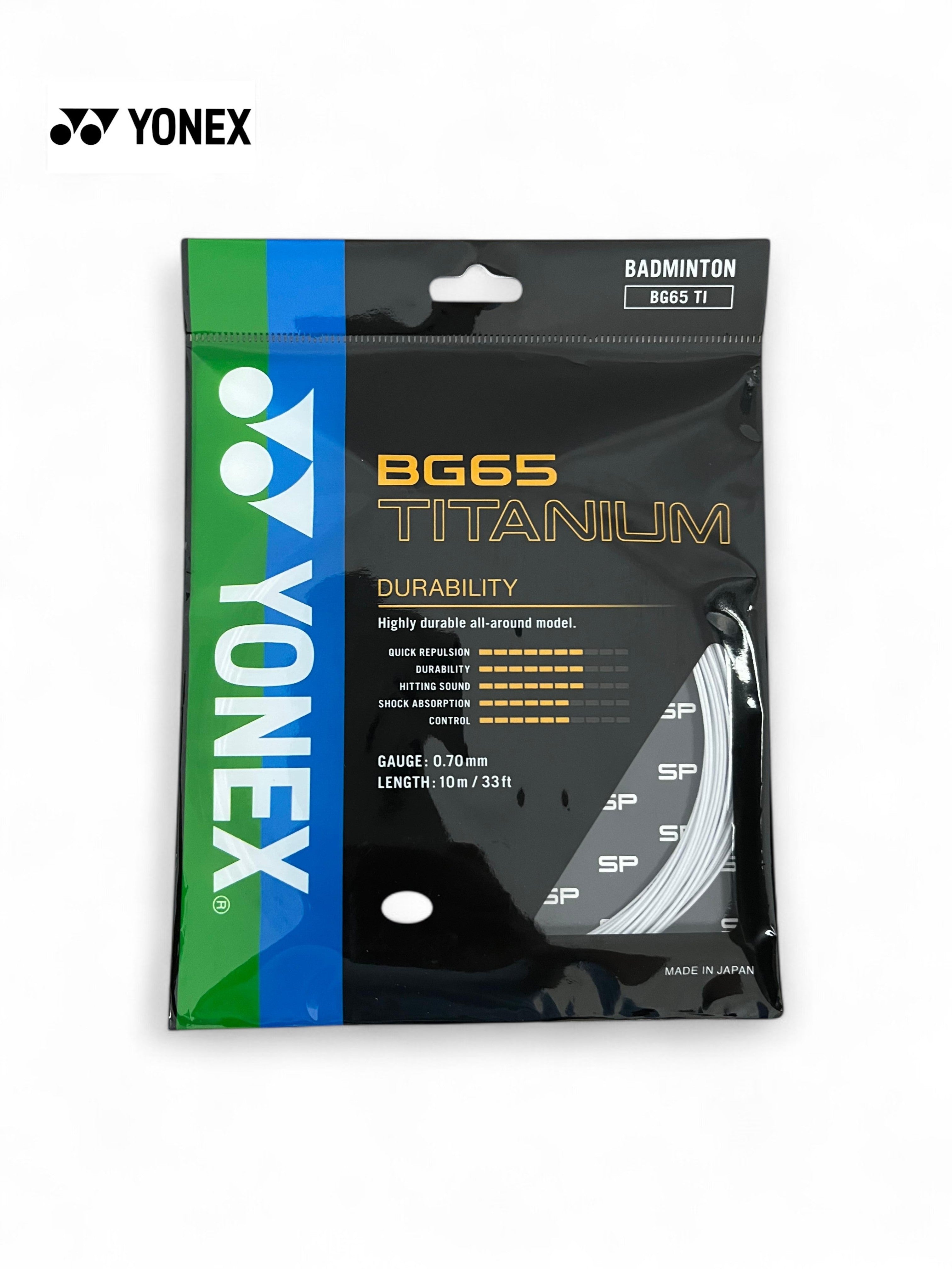YONEX BG 65 Titanium Badminton String