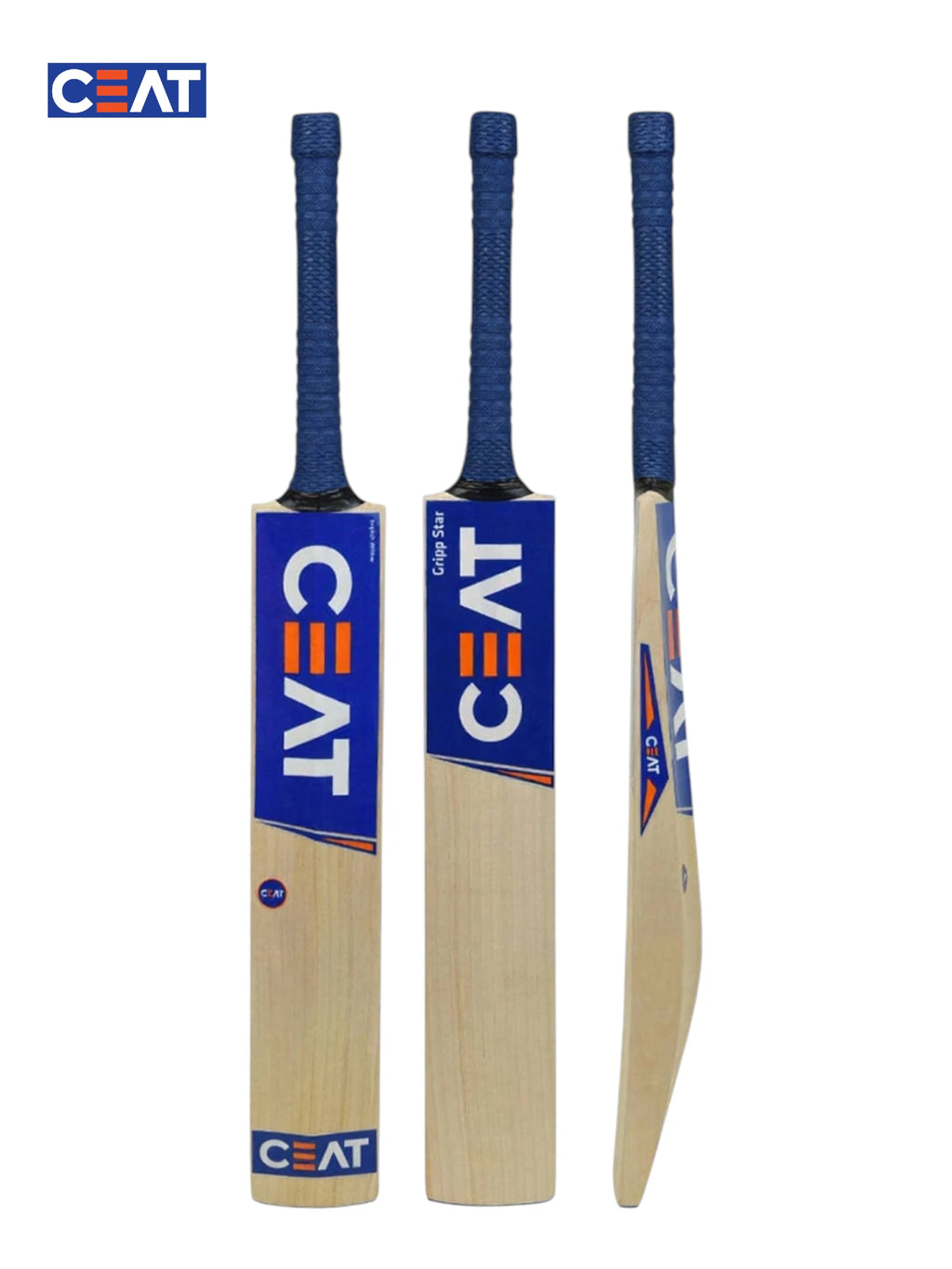 CEAT Gripp Star English Willow Cricket Bat