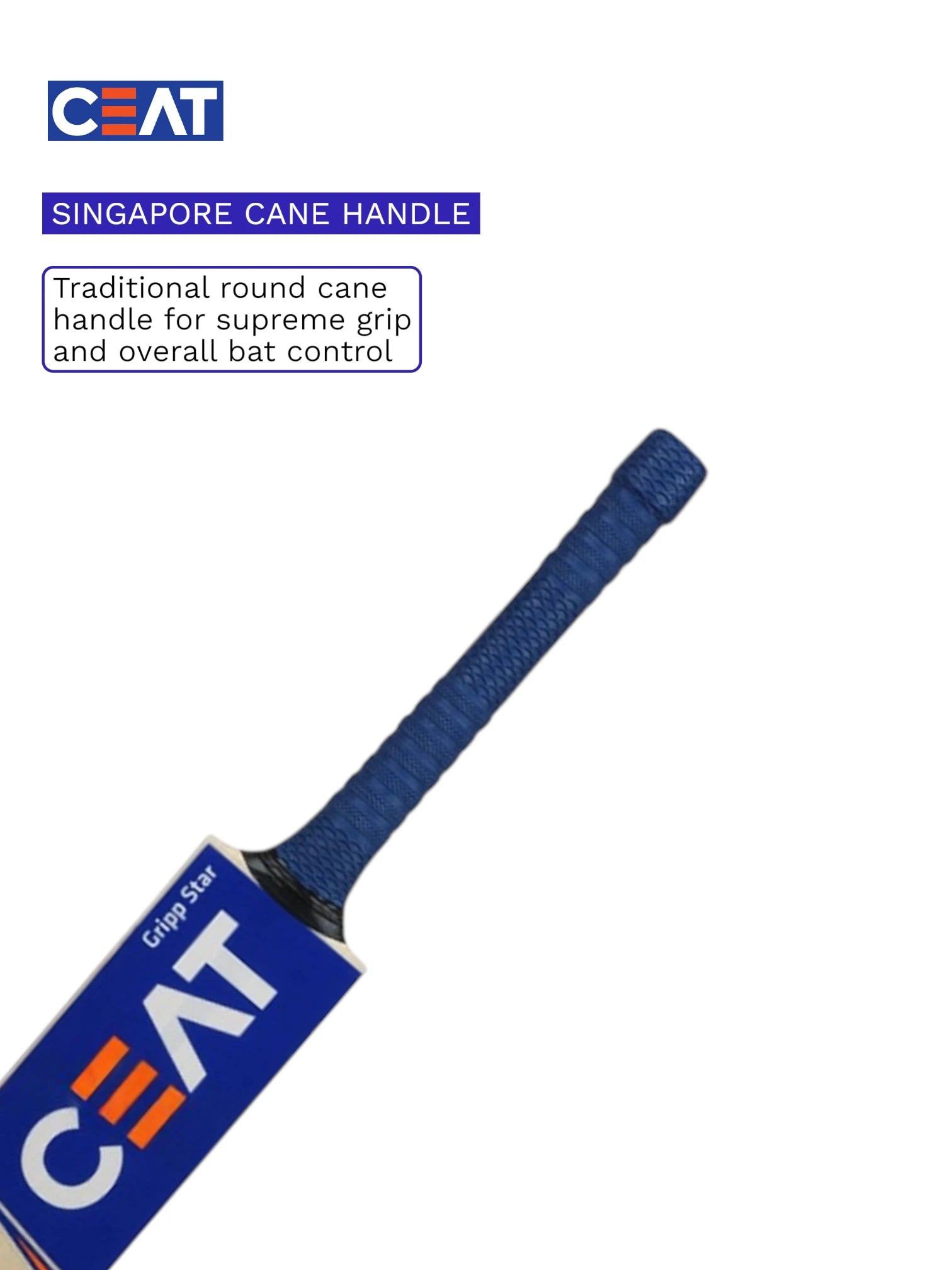 CEAT Gripp Star English Willow Cricket Bat