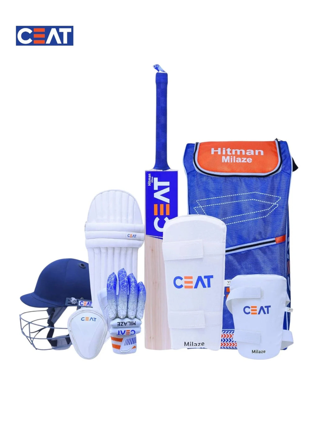 CEAT Hitman Milaze Jr Full Cricket Kit
