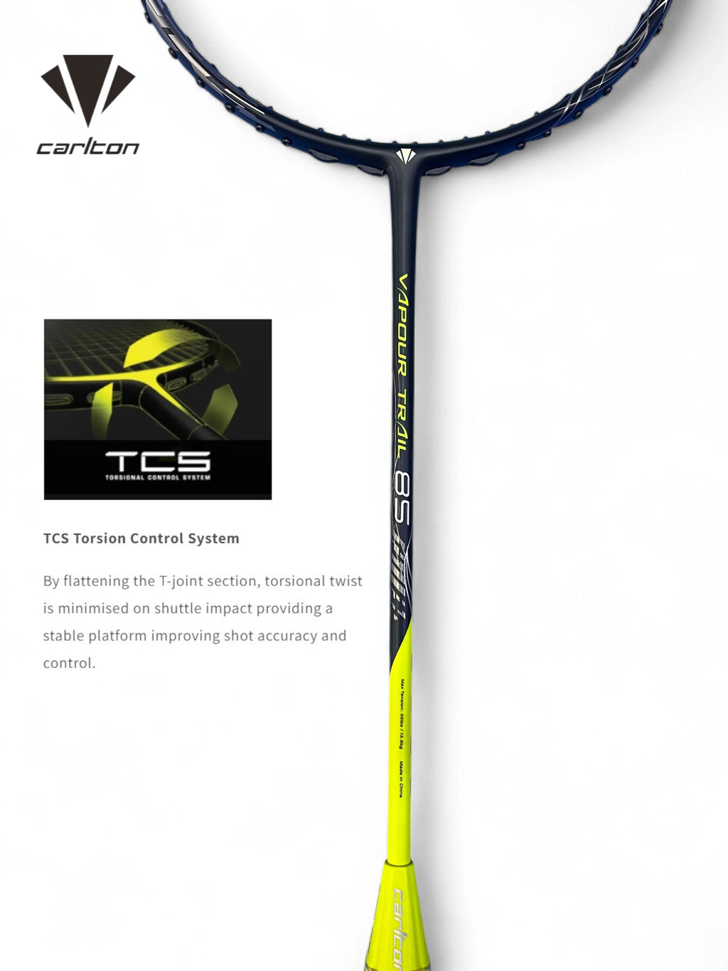 CARLTON Vapour Trail 85 Badminton Racquet