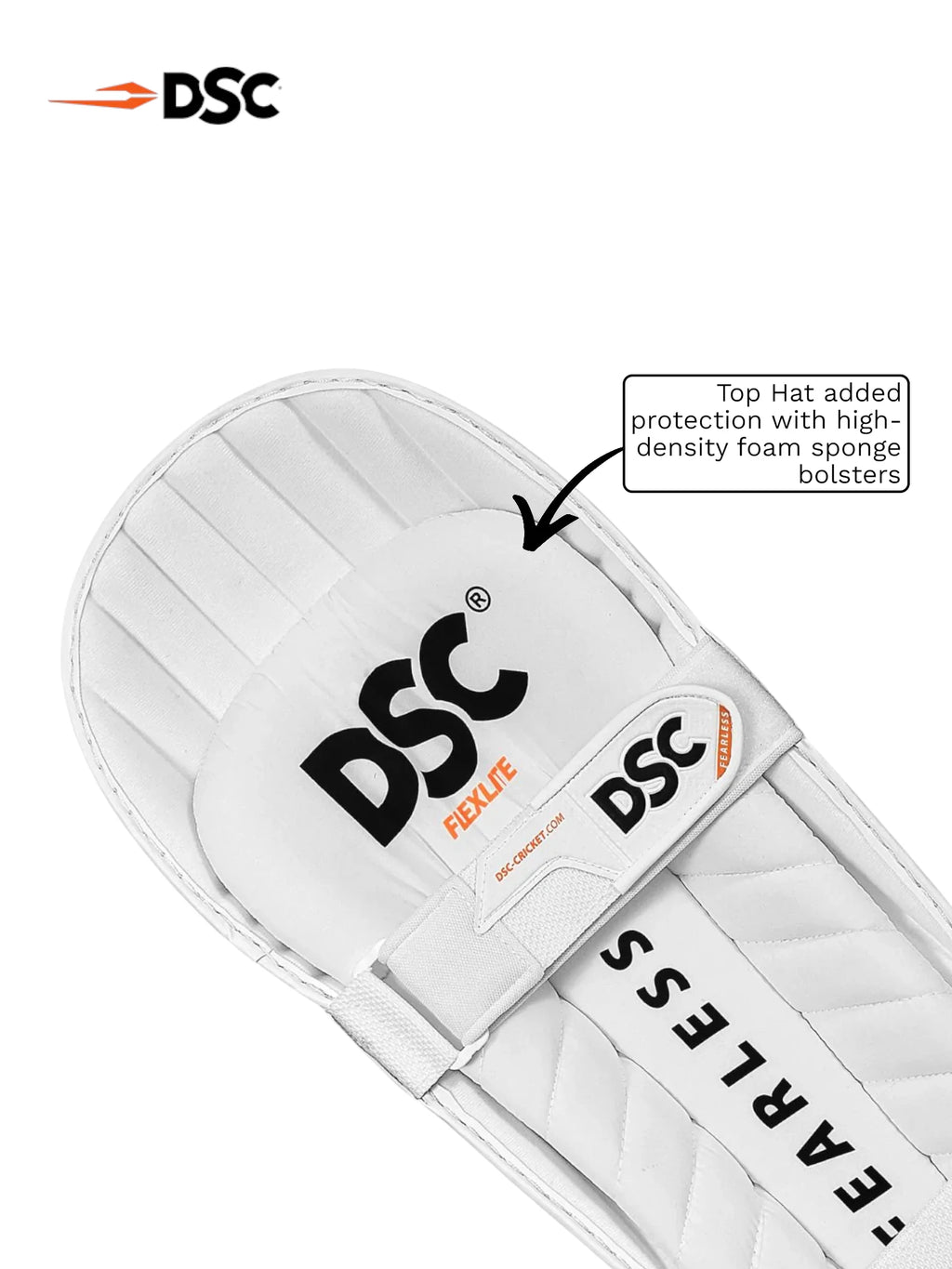 DSC Flex Lite Moulded Batting Leg Guards