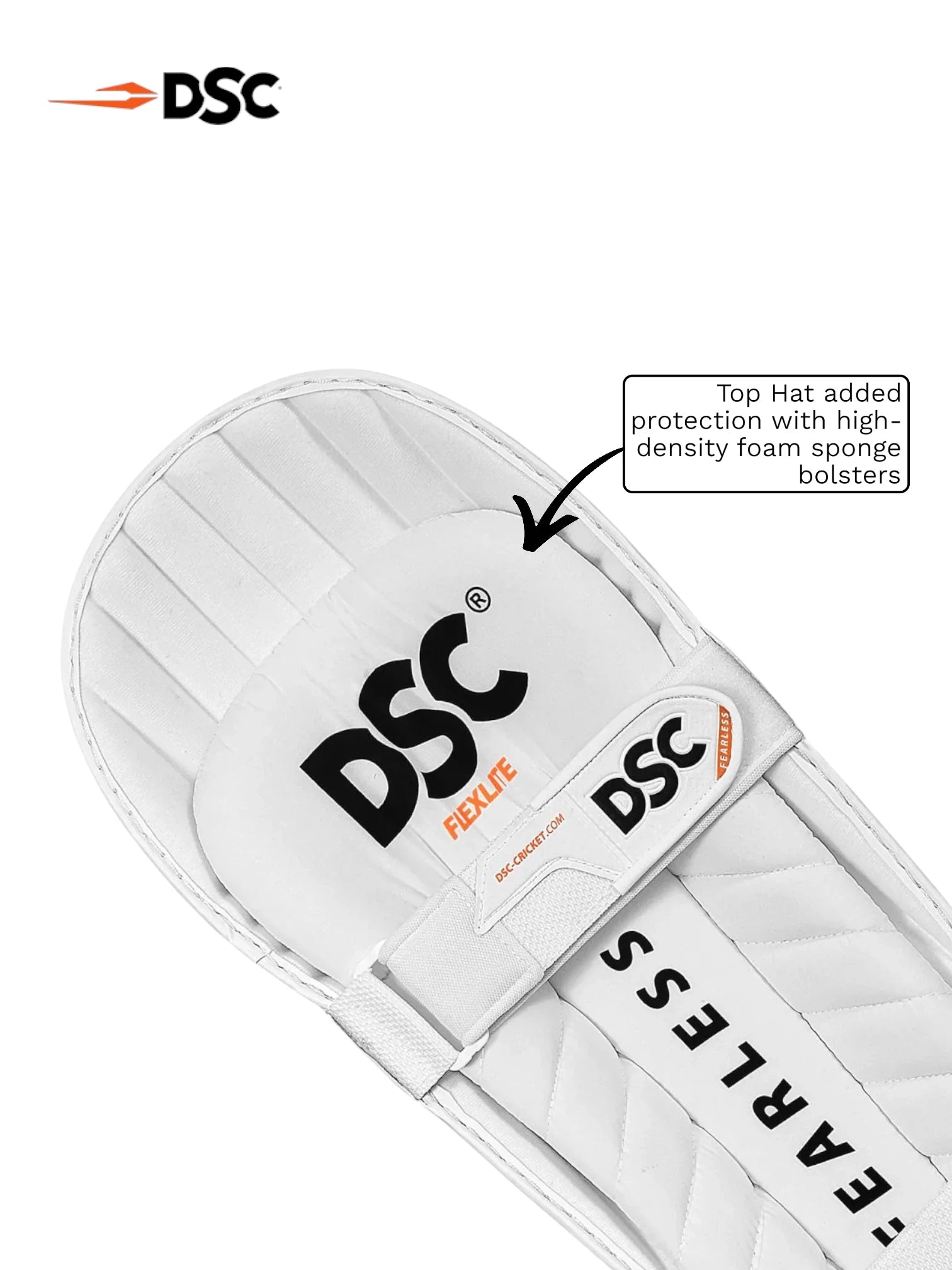 DSC Flex Lite Moulded Batting Leg Guards