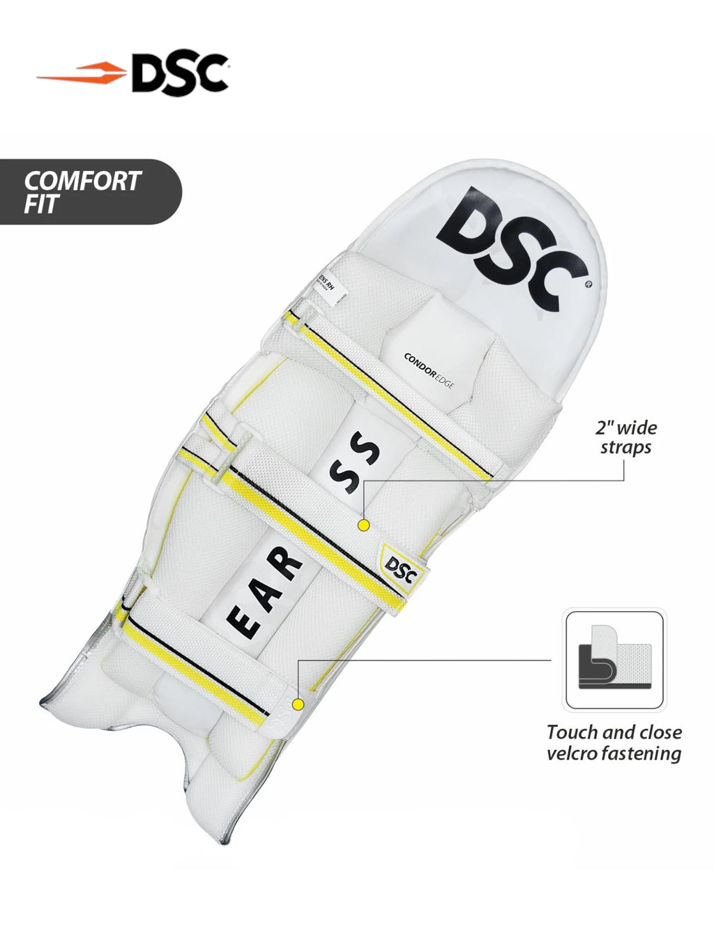 DSC Condor Edge Batting Leg Guards