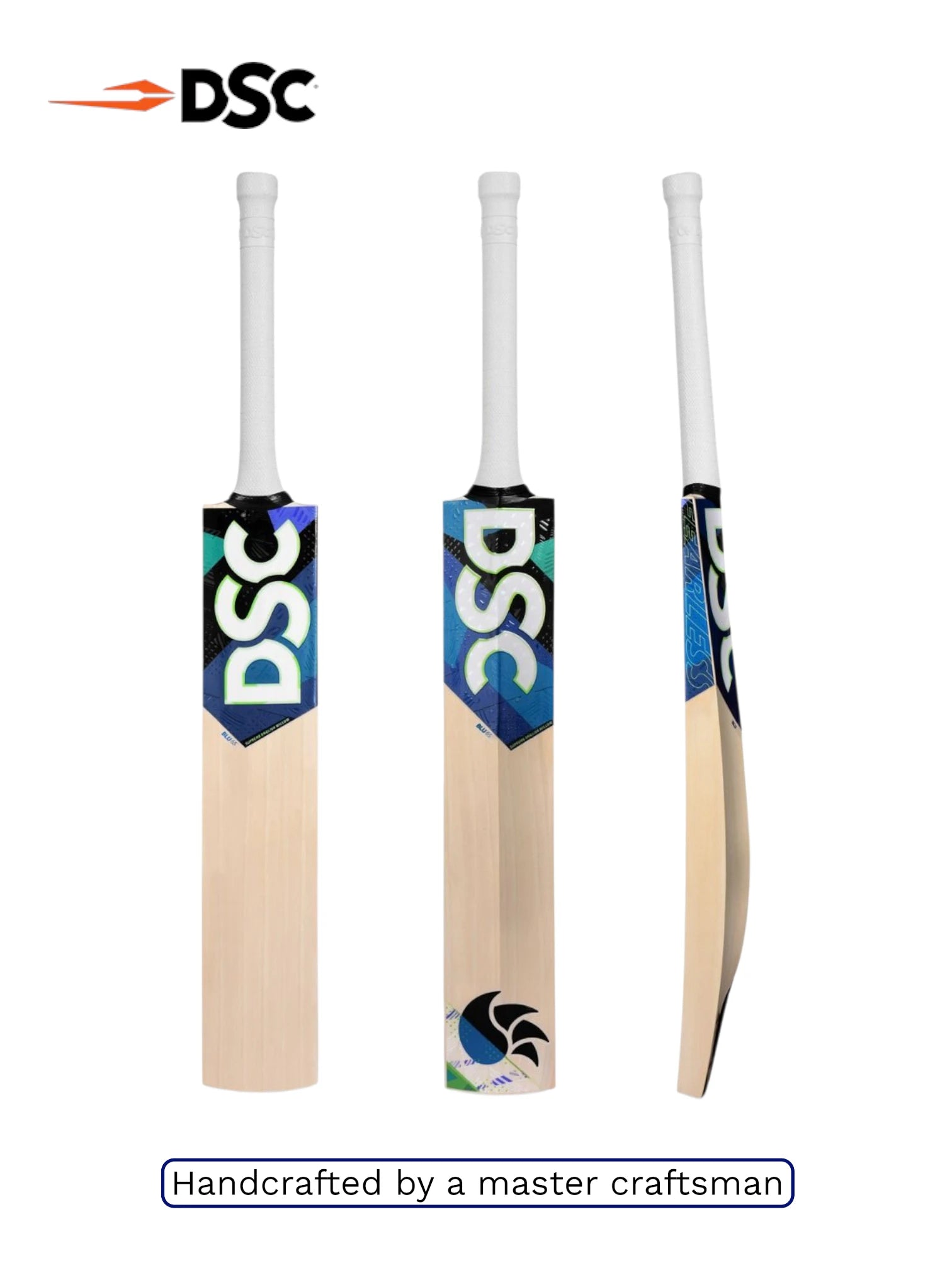 DSC BLU 65 English Willow Cricket Bat
