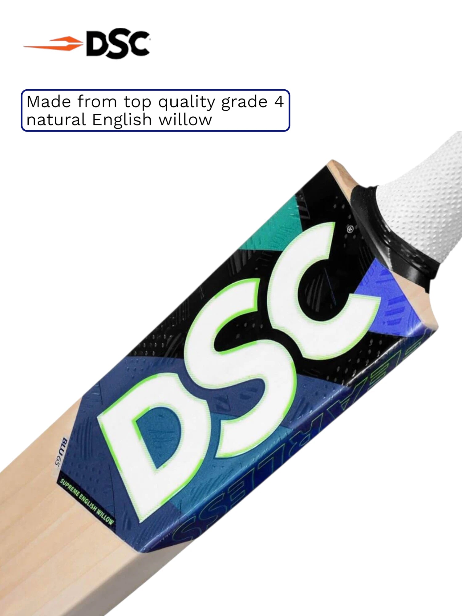 DSC BLU 65 English Willow Cricket Bat