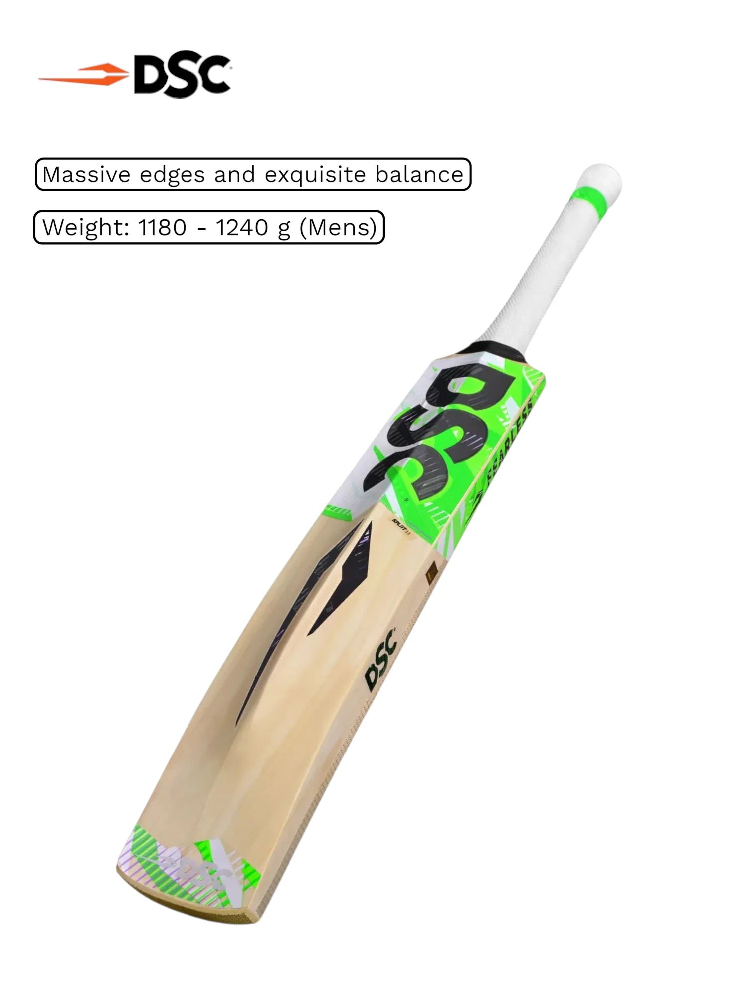 DSC Spliit 11 Kashmir Willow Cricket Bat