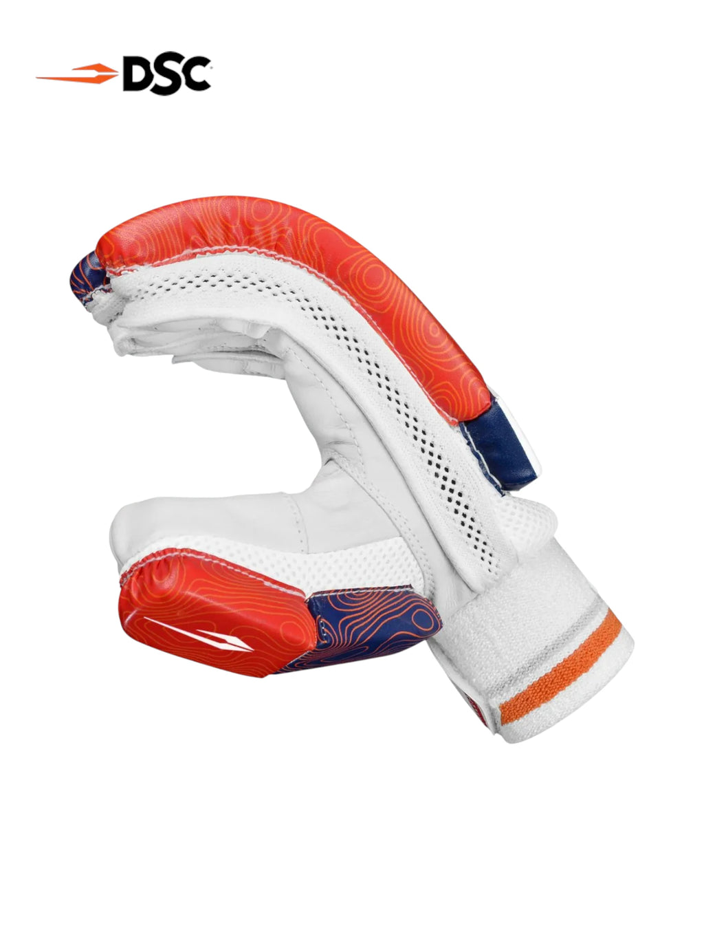 DSC Attitude Batting Gloves (Red/Blue)