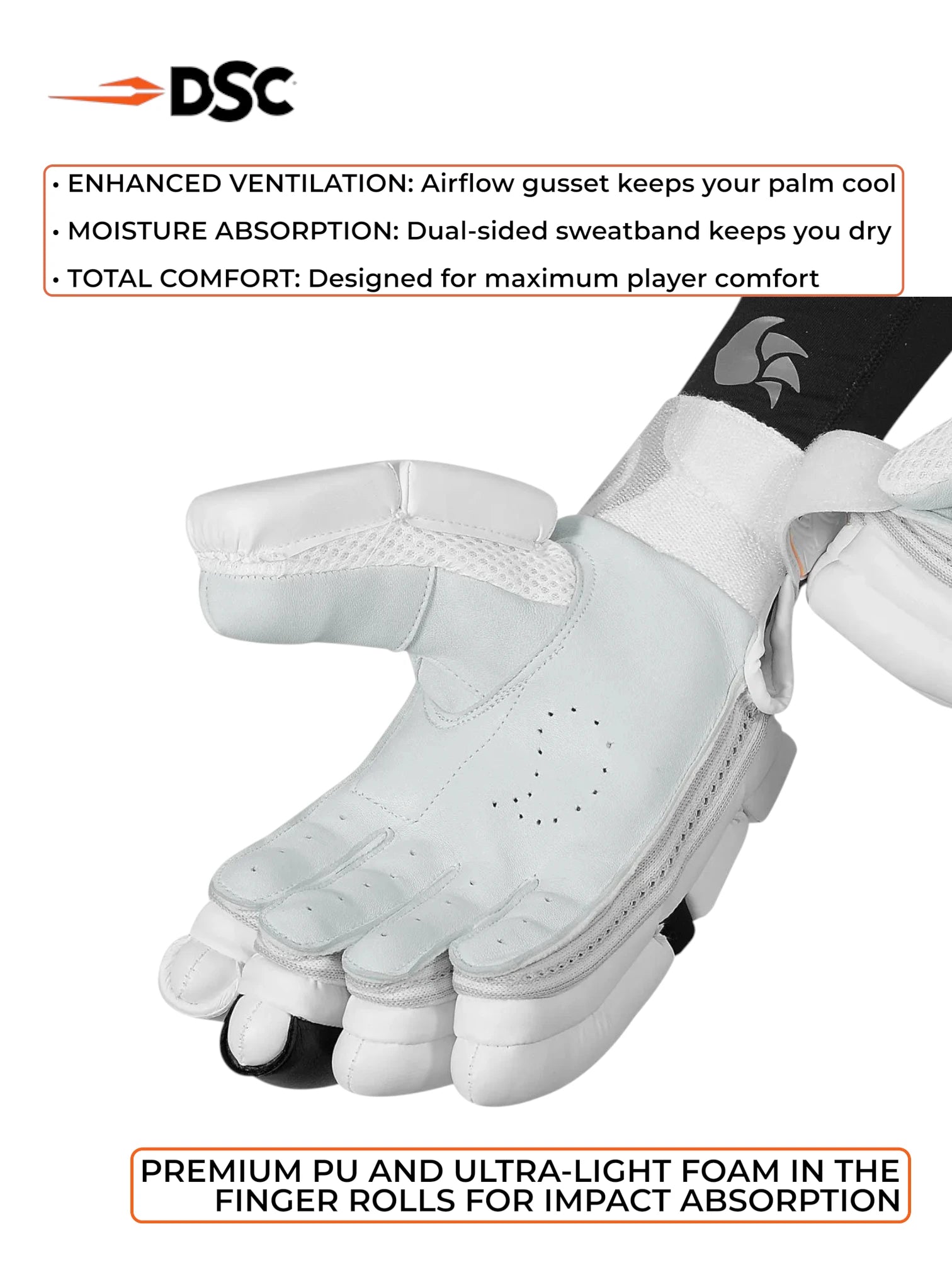 DSC Krunch 7.0 Batting Gloves