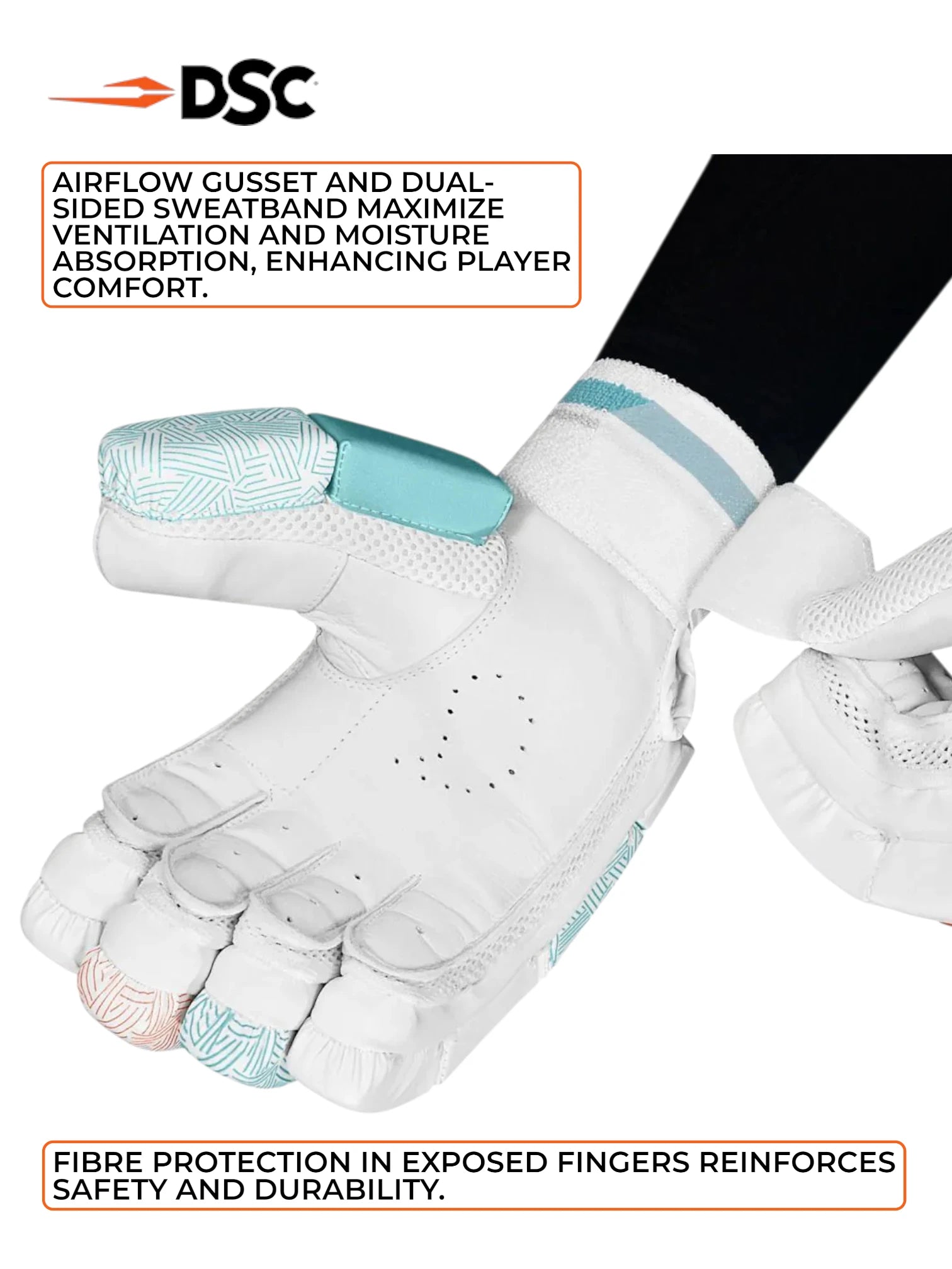 DSC Shoc Batting Gloves
