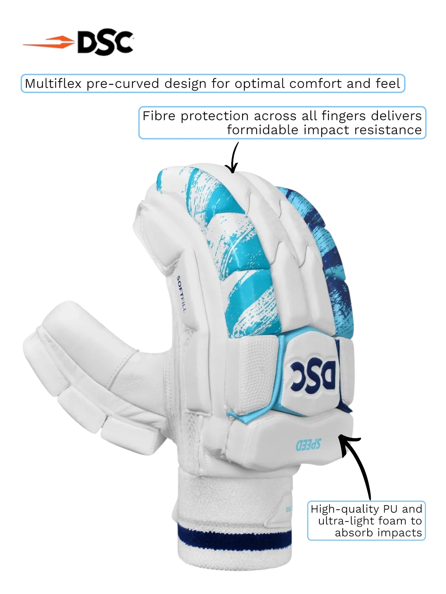DSC Speed Batting Gloves