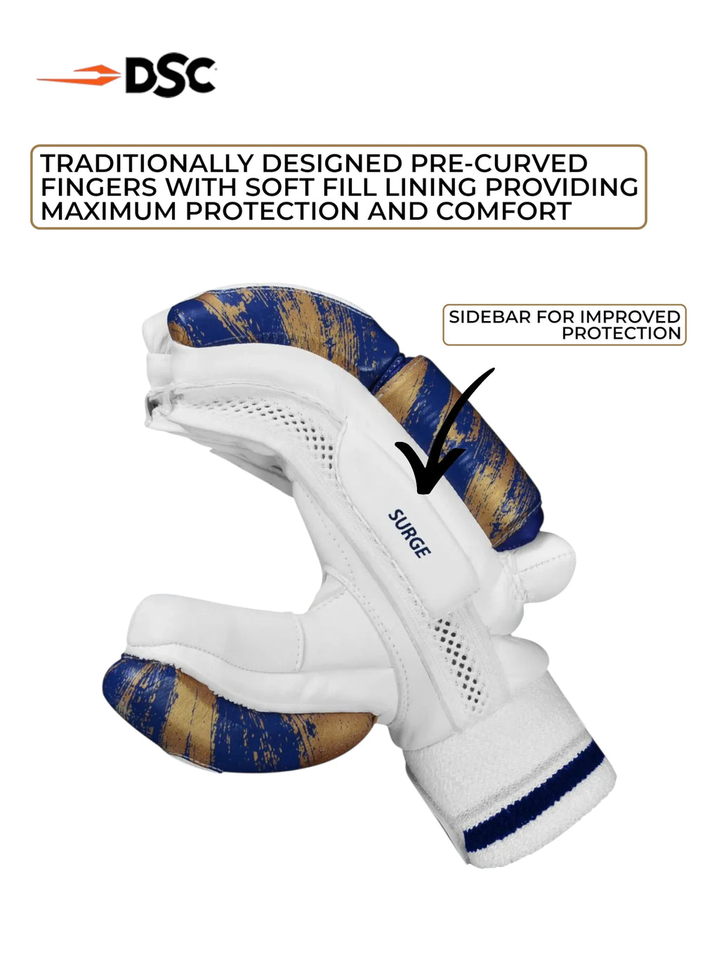 DSC Surge Batting Gloves
