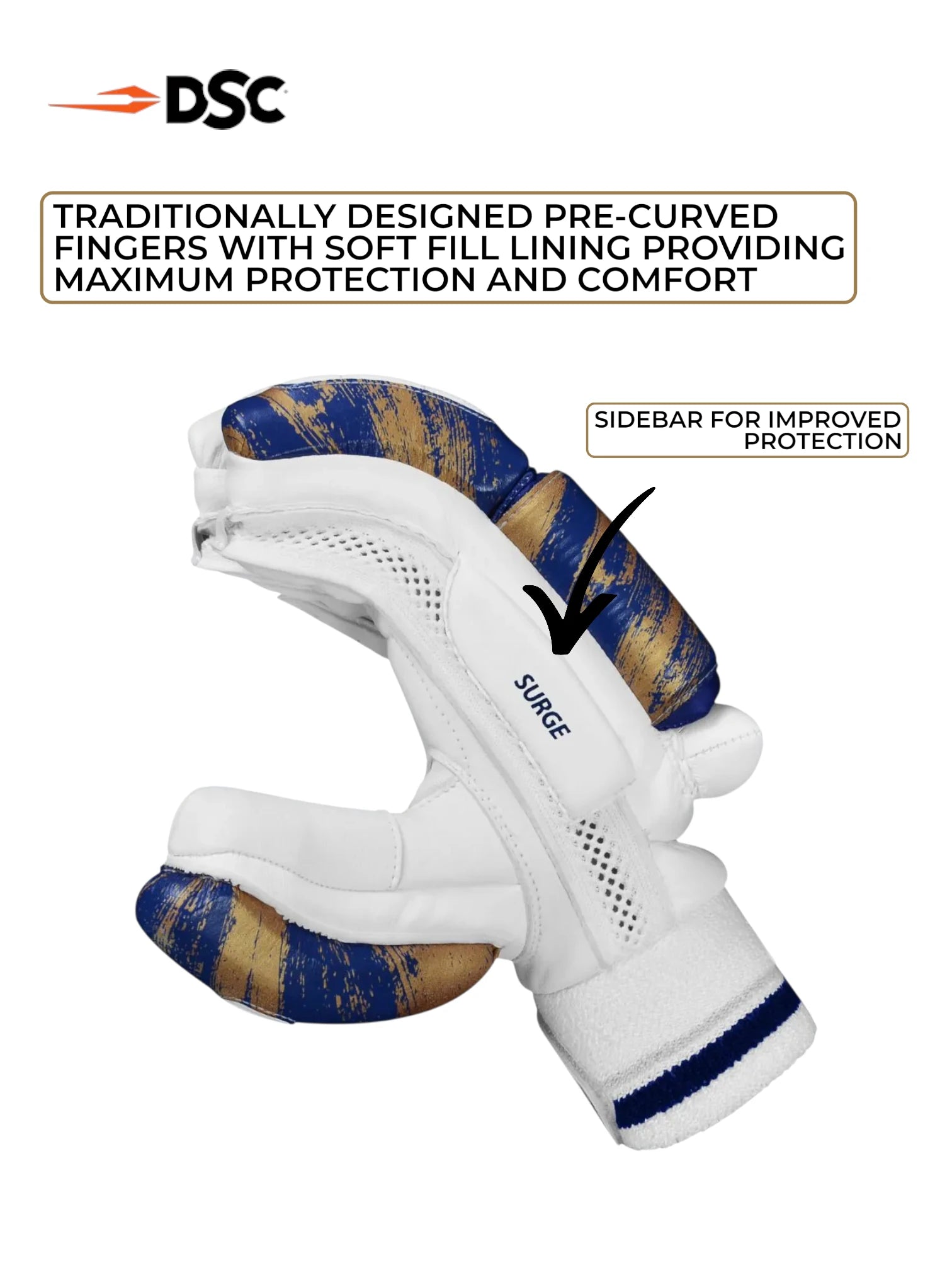 DSC Surge Batting Gloves