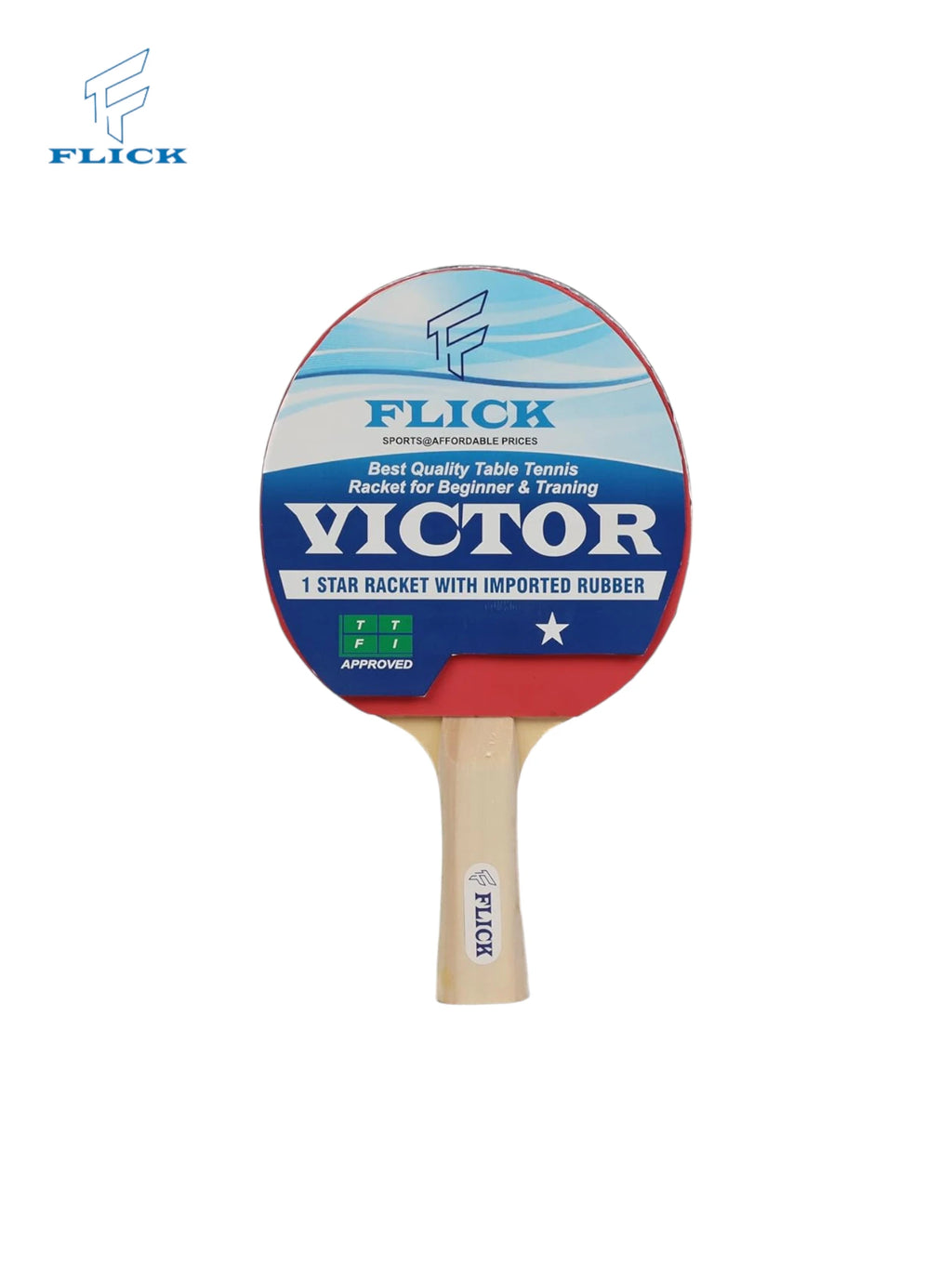 FLICK Victor 1 Star Table Tennis Racquet