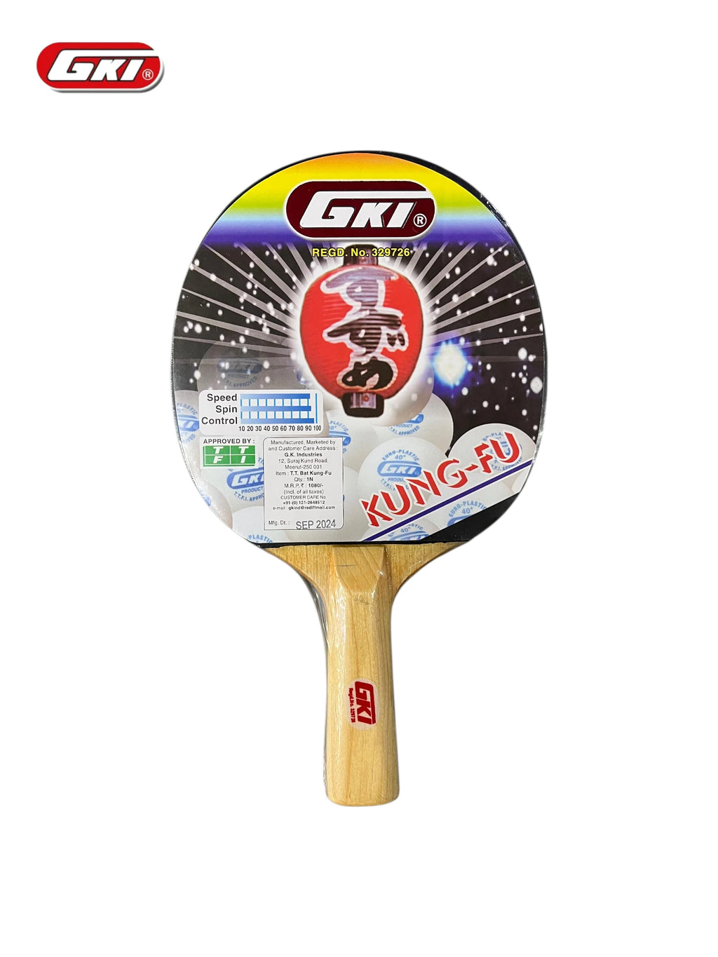 GKI Kung-Fu Table Tennis Racquet