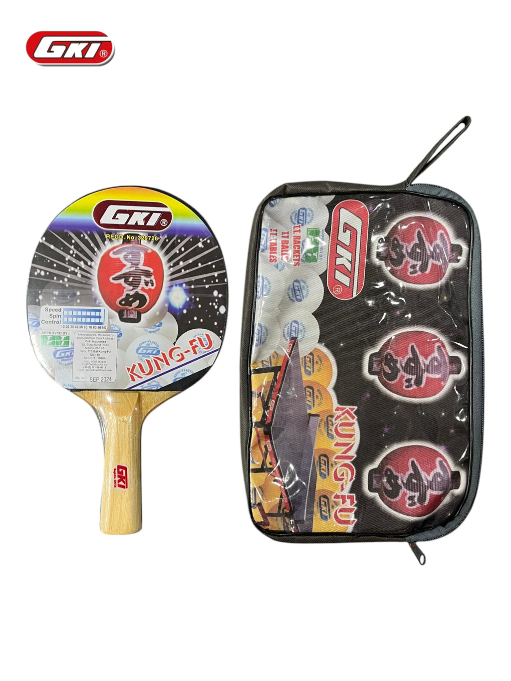 GKI Kung-Fu Table Tennis Racquet