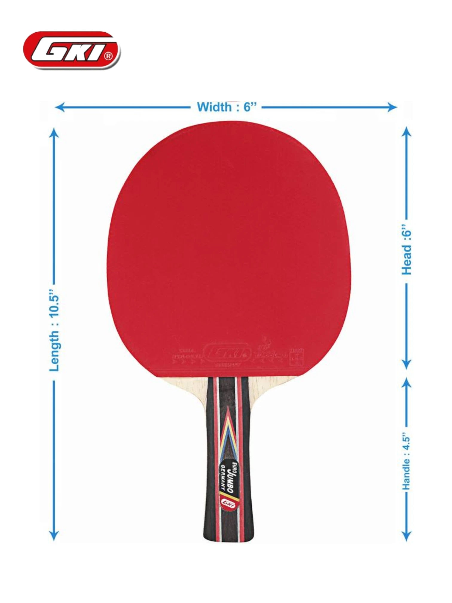 GKI Euro Jumbo Table Tennis Racquet