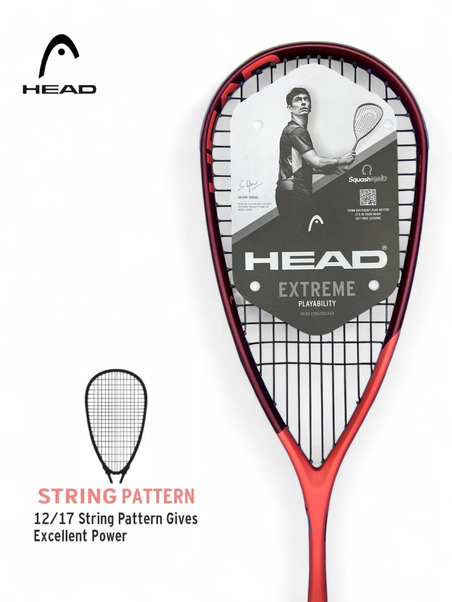 Head Extreme 135 Squash Racket