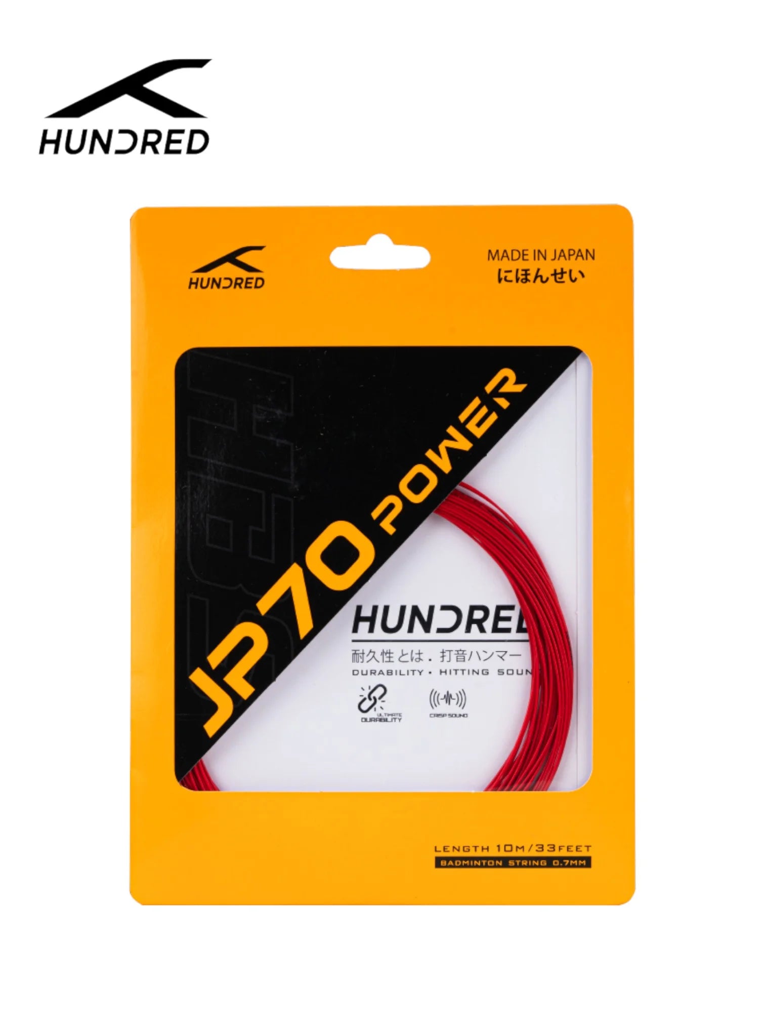 HUNDRED JP 70 Power Badminton String