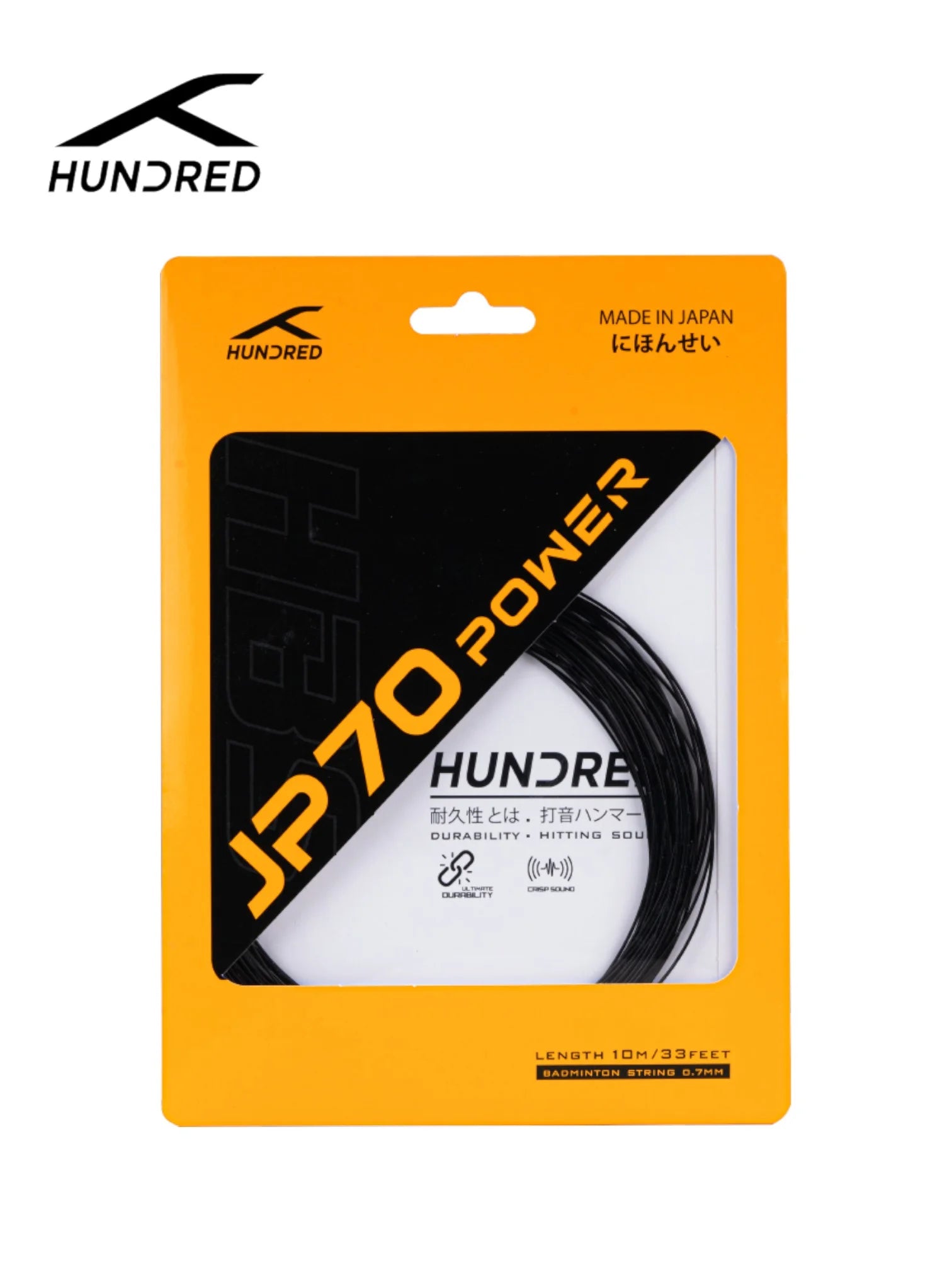HUNDRED JP 70 Power Badminton String