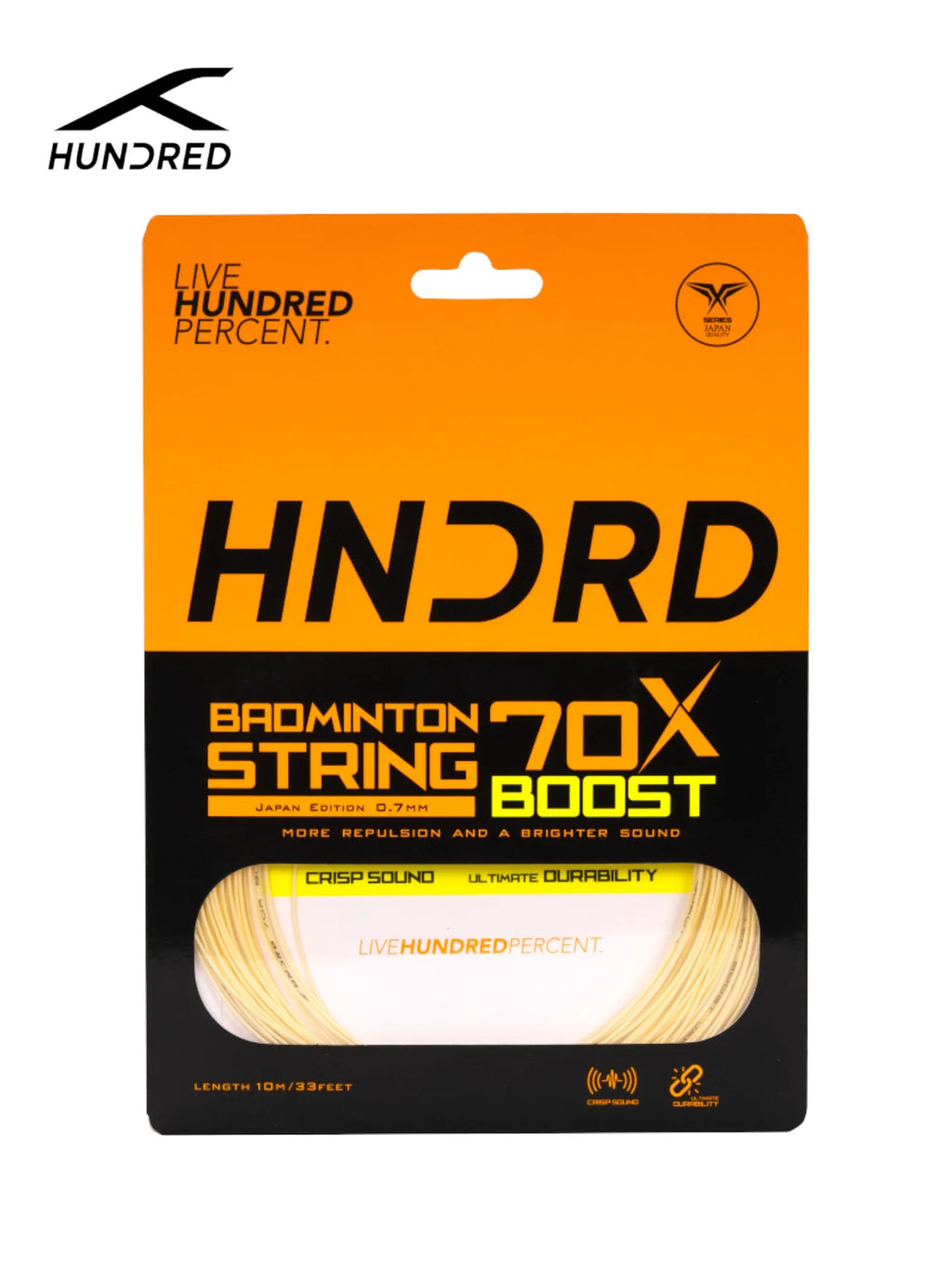 Hundred JP 70X Boost Badminton String