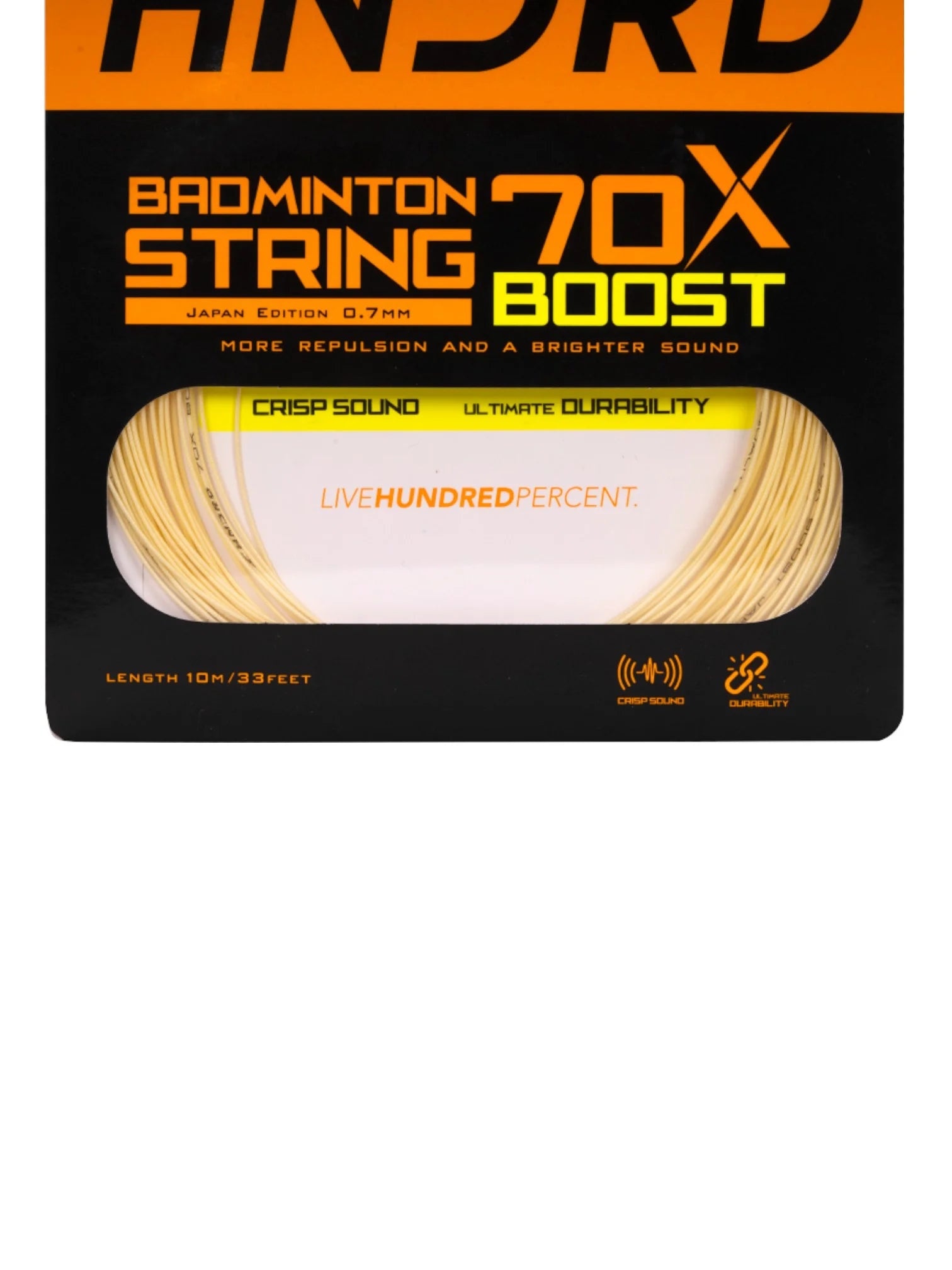 Hundred JP 70X Boost Badminton String