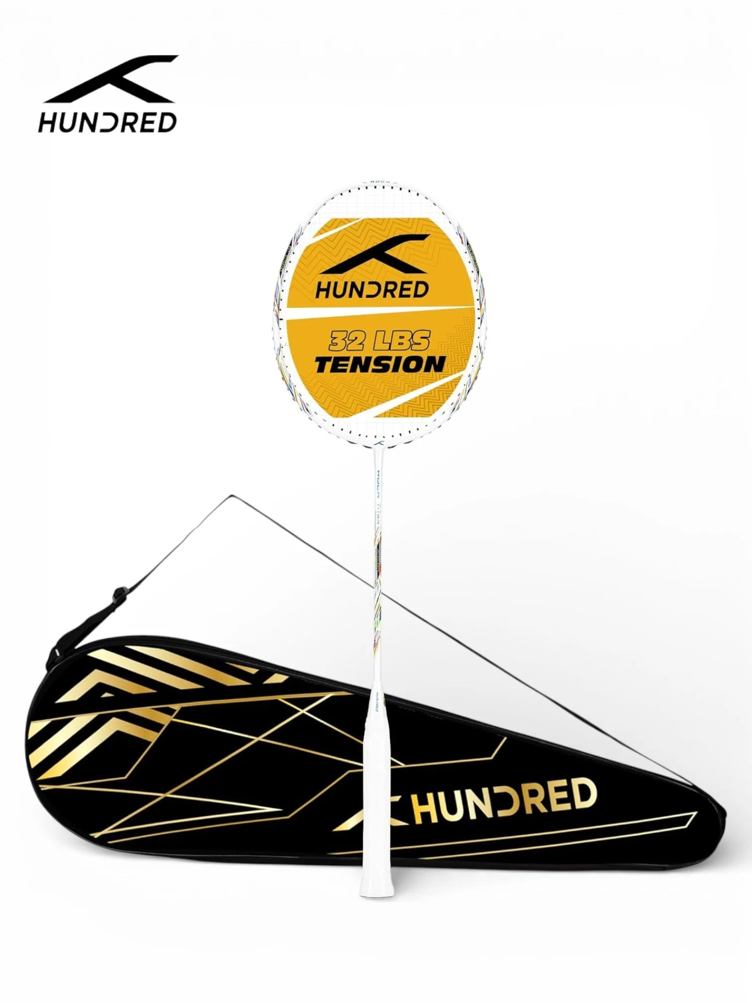 HUNDRED Rock Titan Badminton Racquet